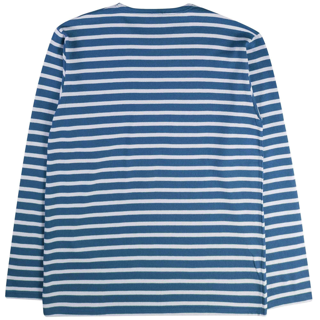 Armor Lux Breton Striped T-Shirt - Blue and Natural