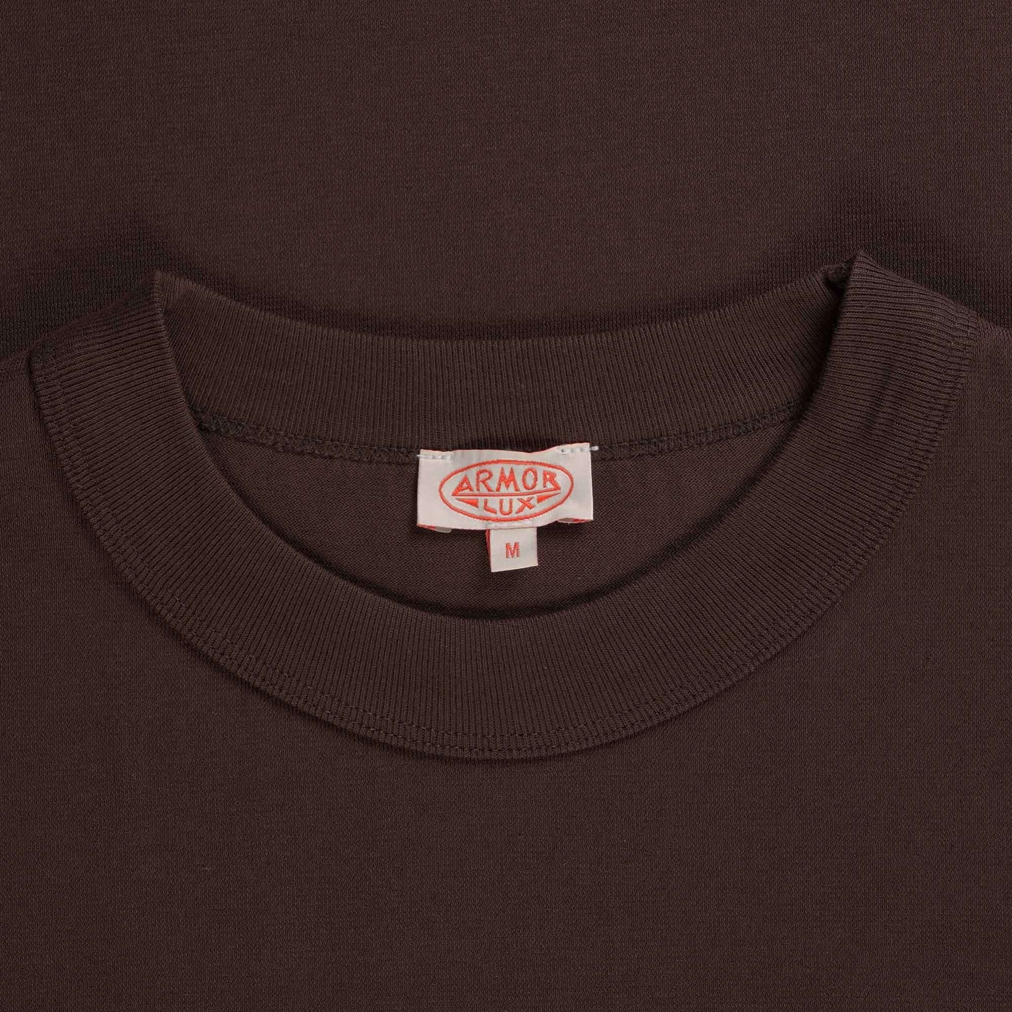 Armor Lux Logo Pocket T-Shirt - Acajou