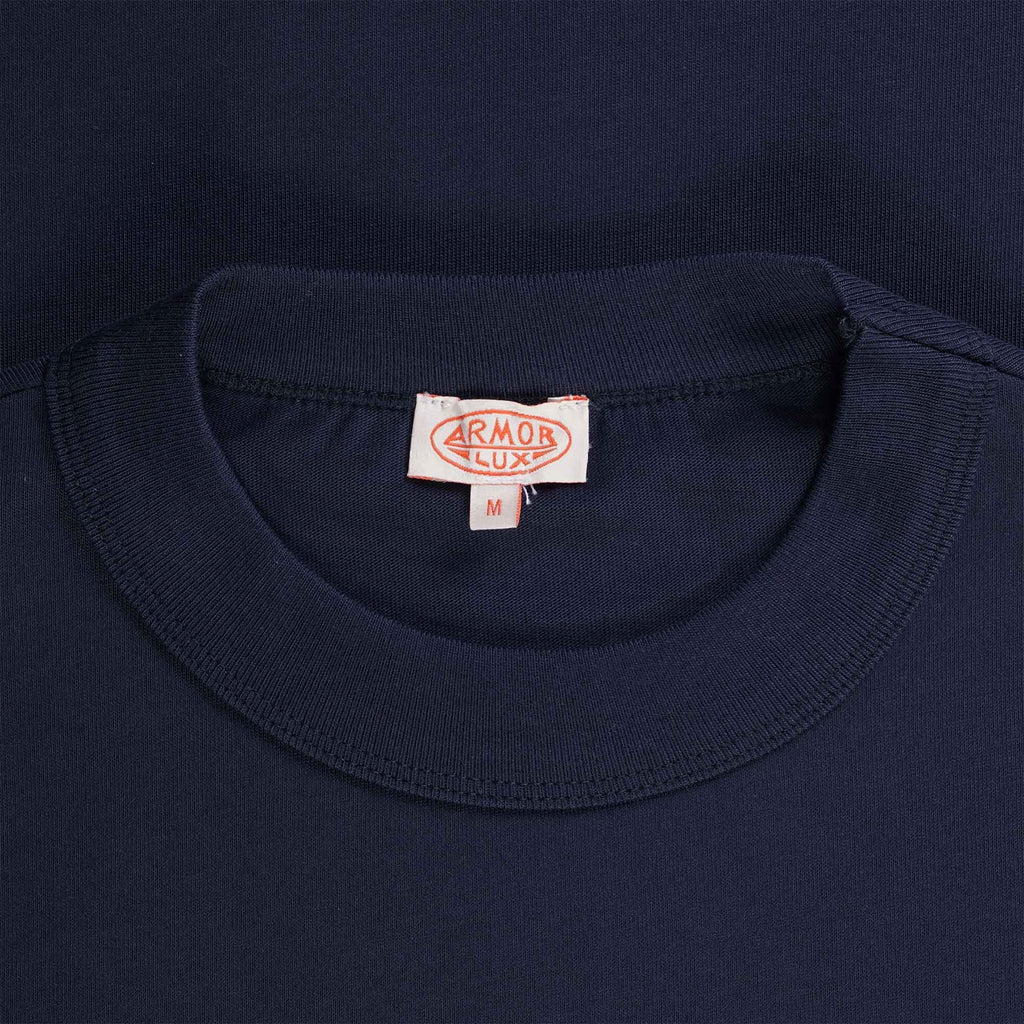 Armor Lux Logo Pocket T-Shirt - Navy