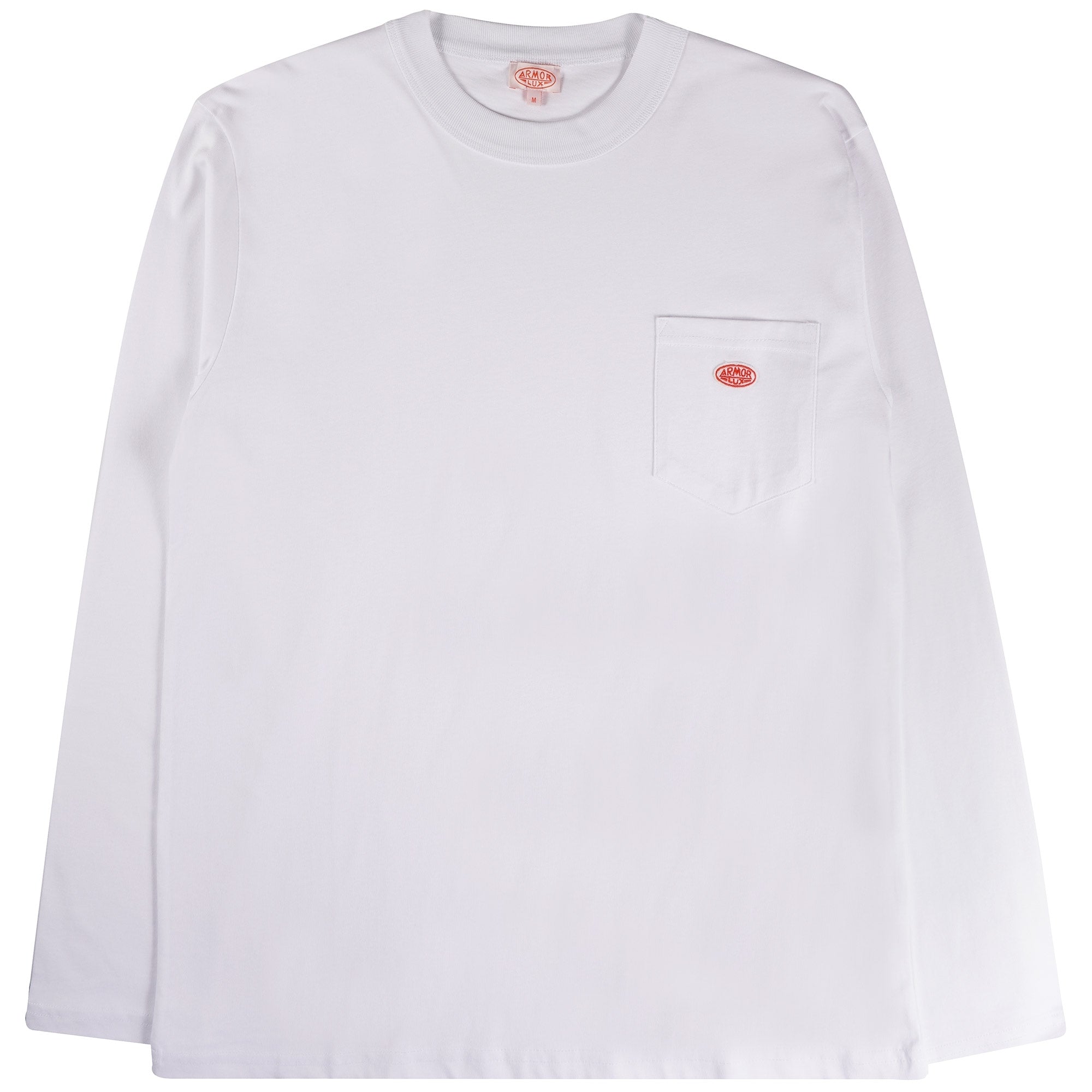 Armor Lux Logo Pocket T-Shirt - White