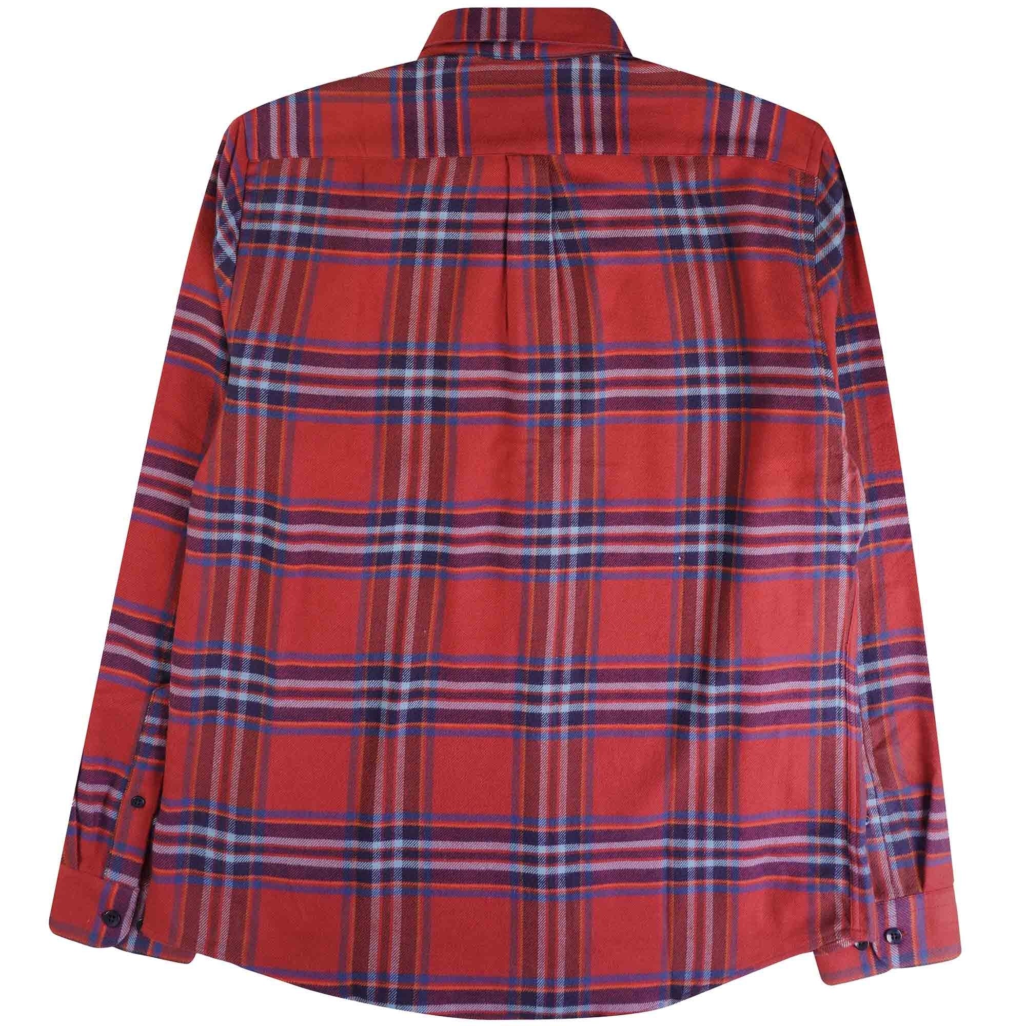 Portuguese Flannel Pau Shirt - Red