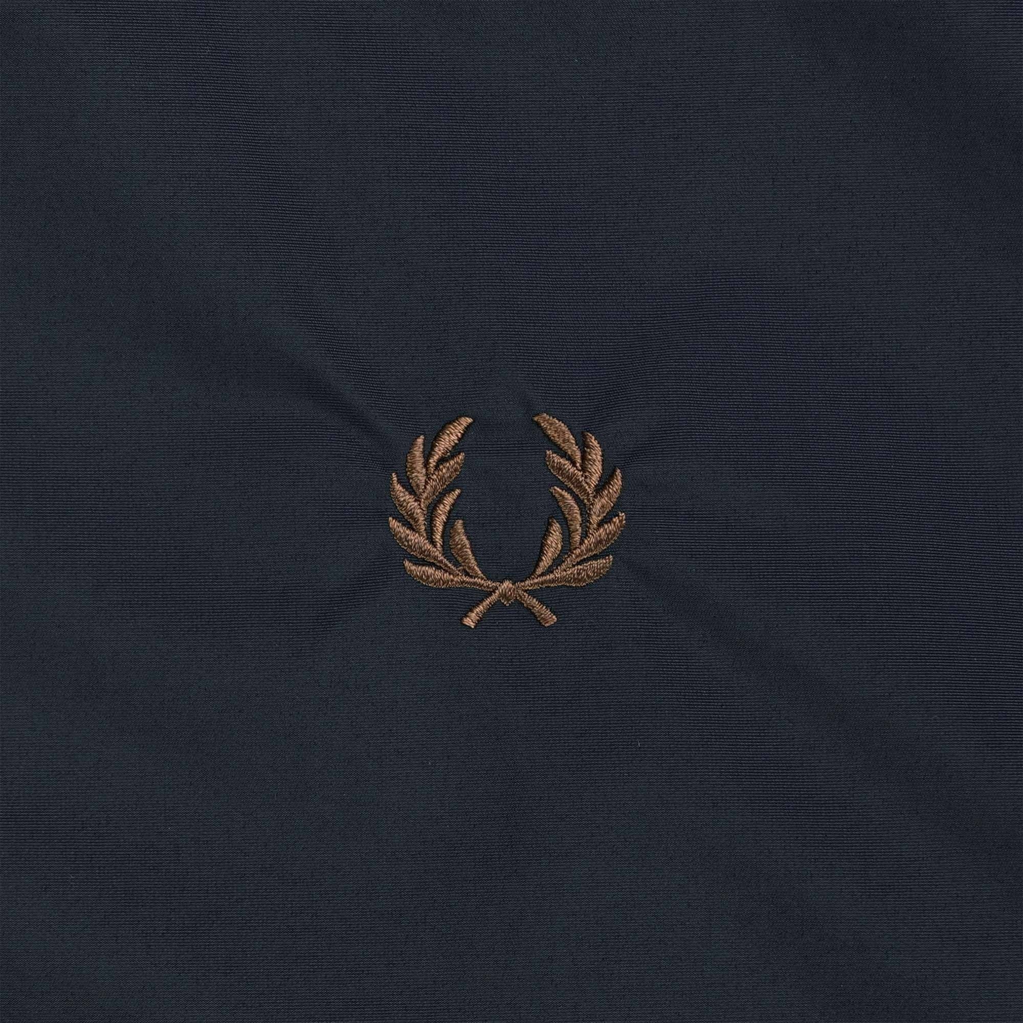 Fred Perry Patch Pocket Zip Through Jacket - Navy
