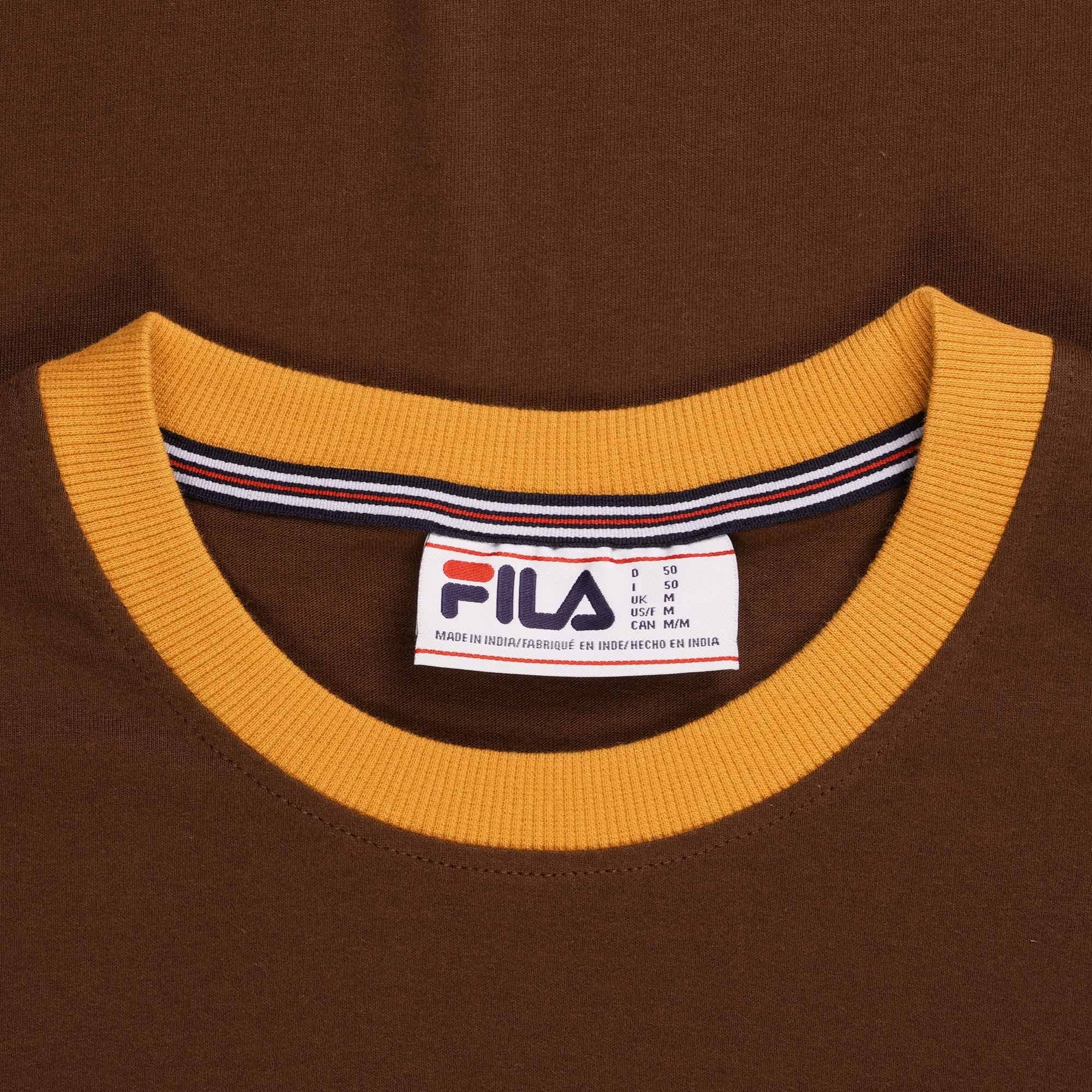 Fila Vintage Marconi T-Shirt - Potting Soil