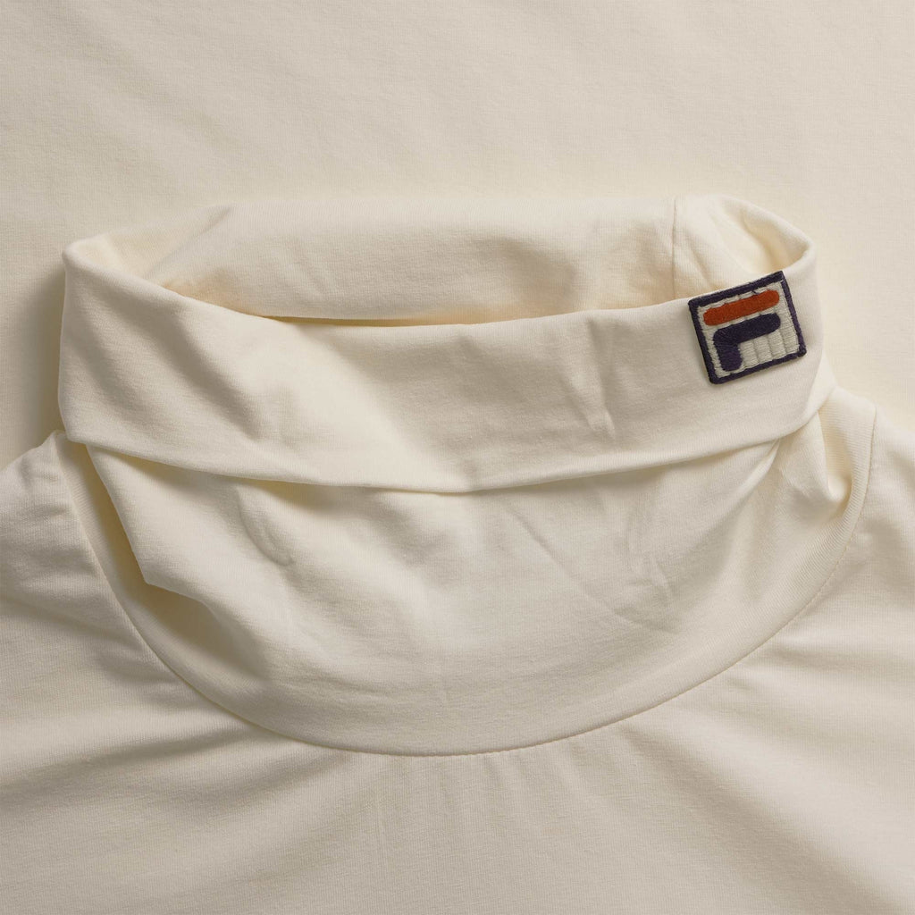 Fila Vintage 19th Classic Roll Neck Sweater - Gardenia