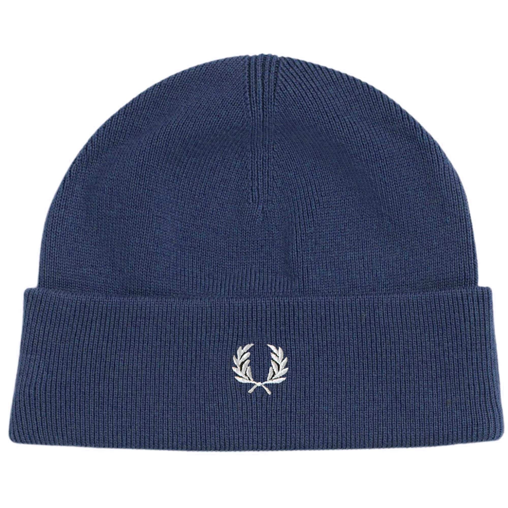 Fred Perry Merino Wool Beanie - French Navy