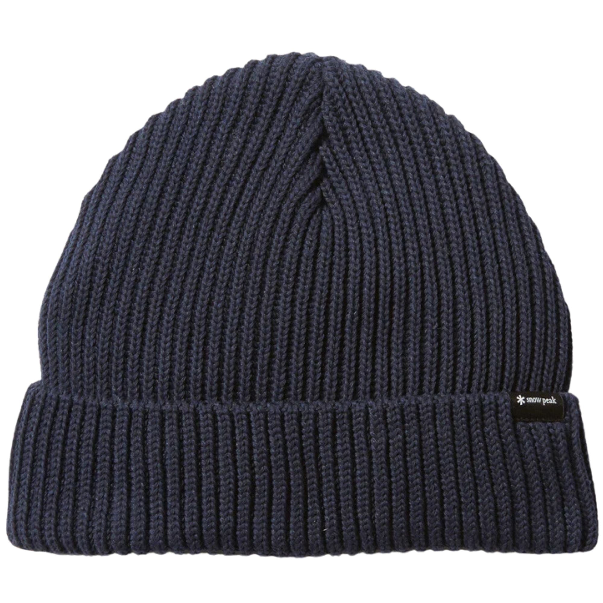 Snow Peak Pe/Co Knit Cap - Navy