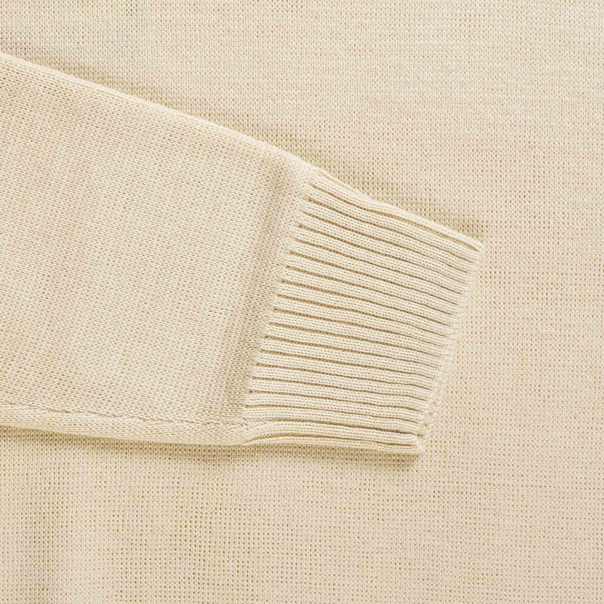 Fred Perry Laurel Wreath Mock Neck Jumper - Oatmeal