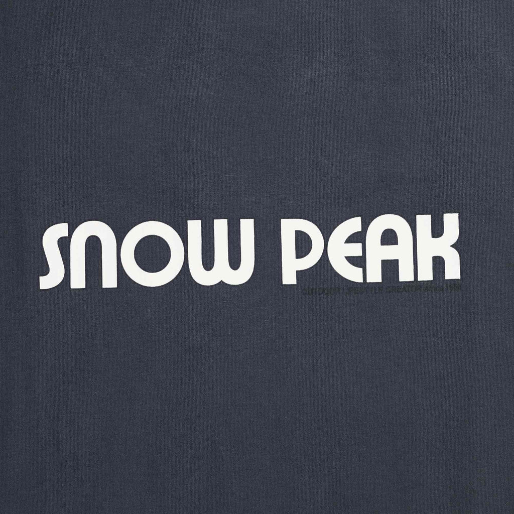 Snow Peak Land Station T-Shirt - Charcoal