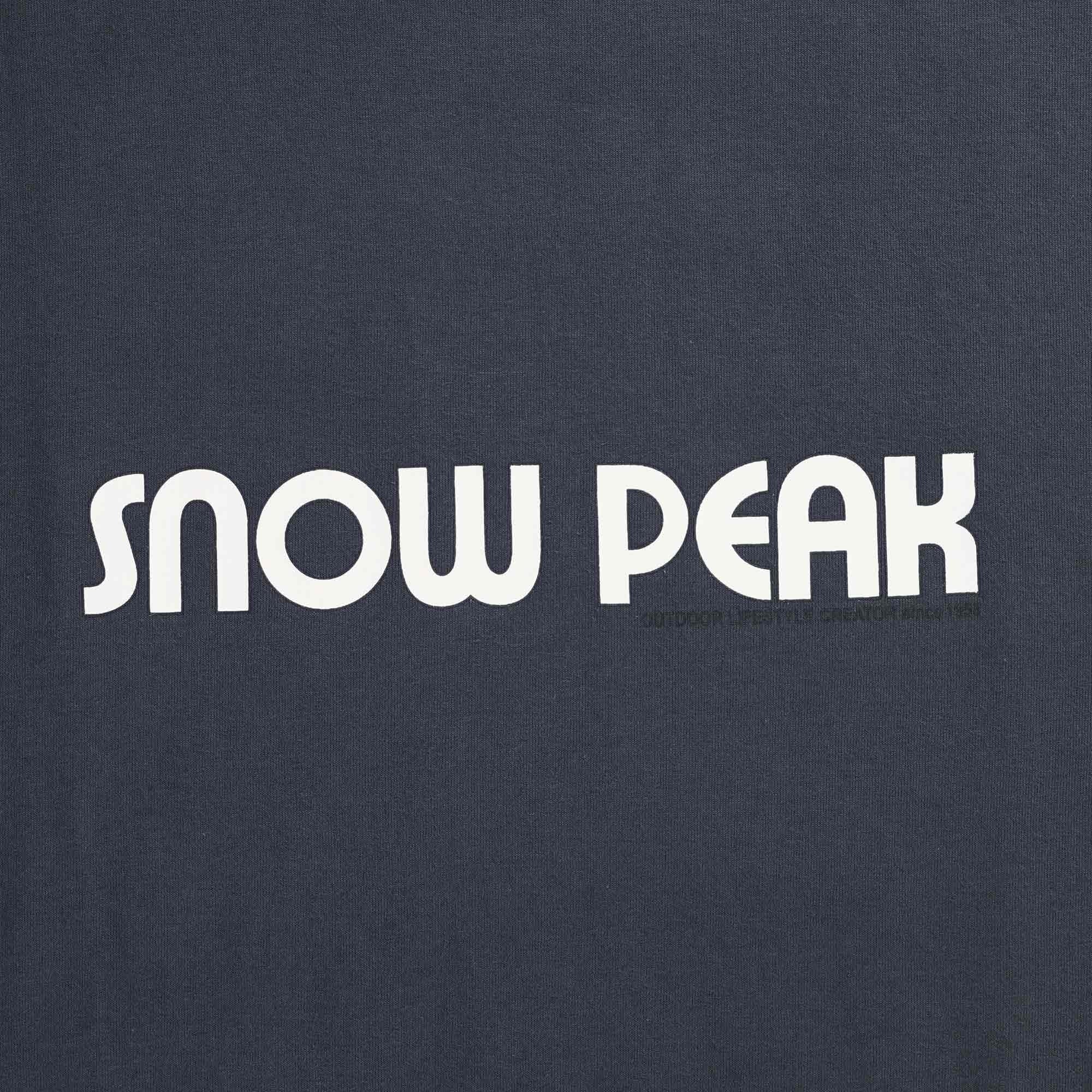 Snow Peak Land Station T-Shirt - Charcoal