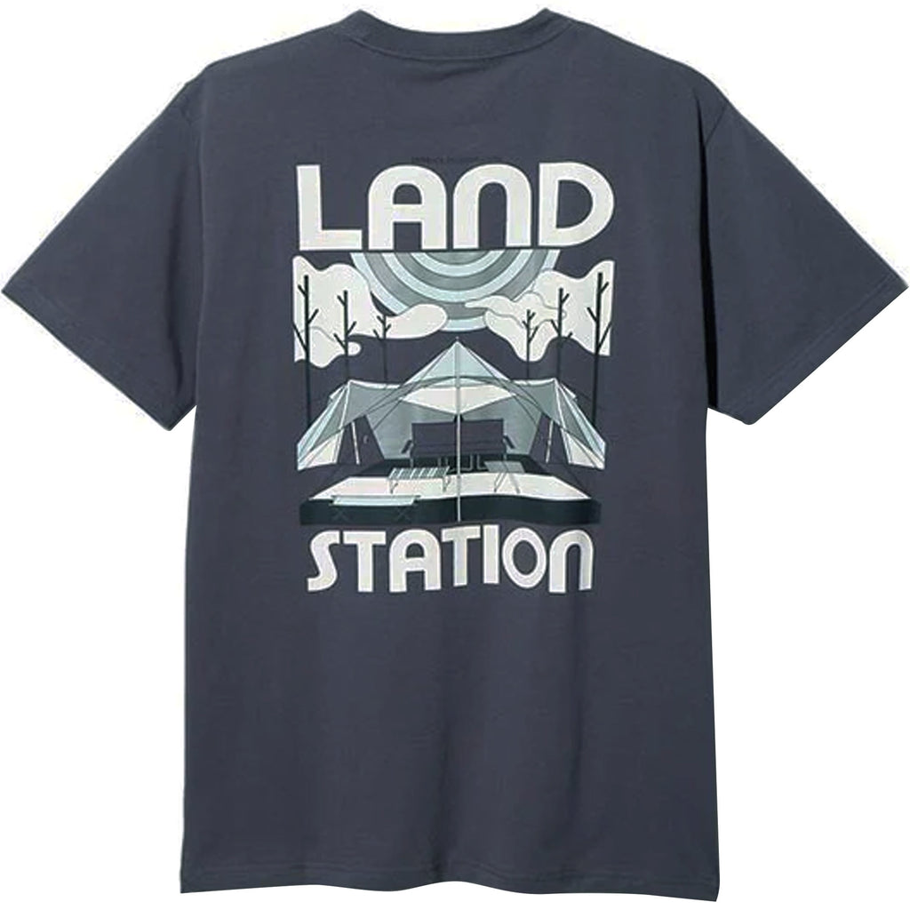 Snow Peak Land Station T-Shirt - Charcoal