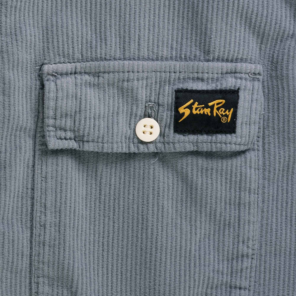 Stan Ray CPO Shirt - Grey Corduroy
