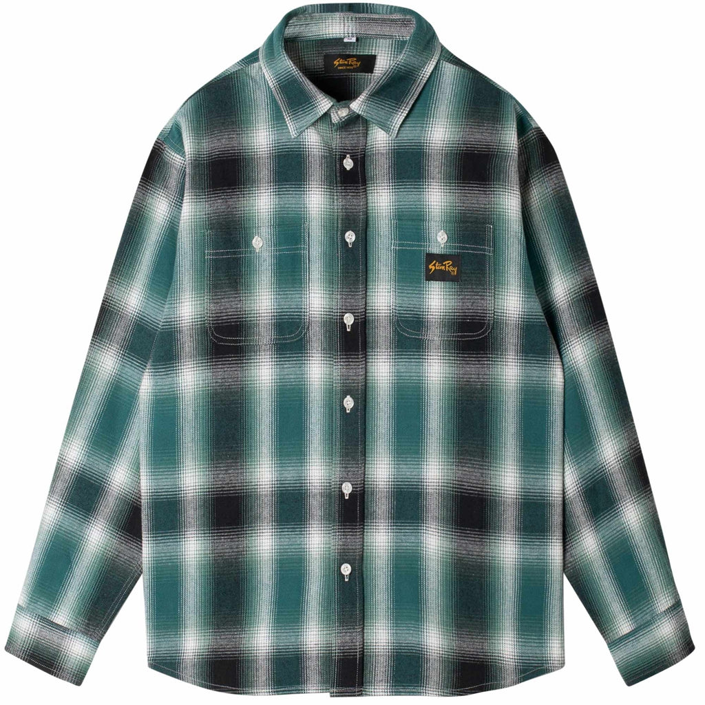 Stan Ray Flannel Shirt - Pine Green