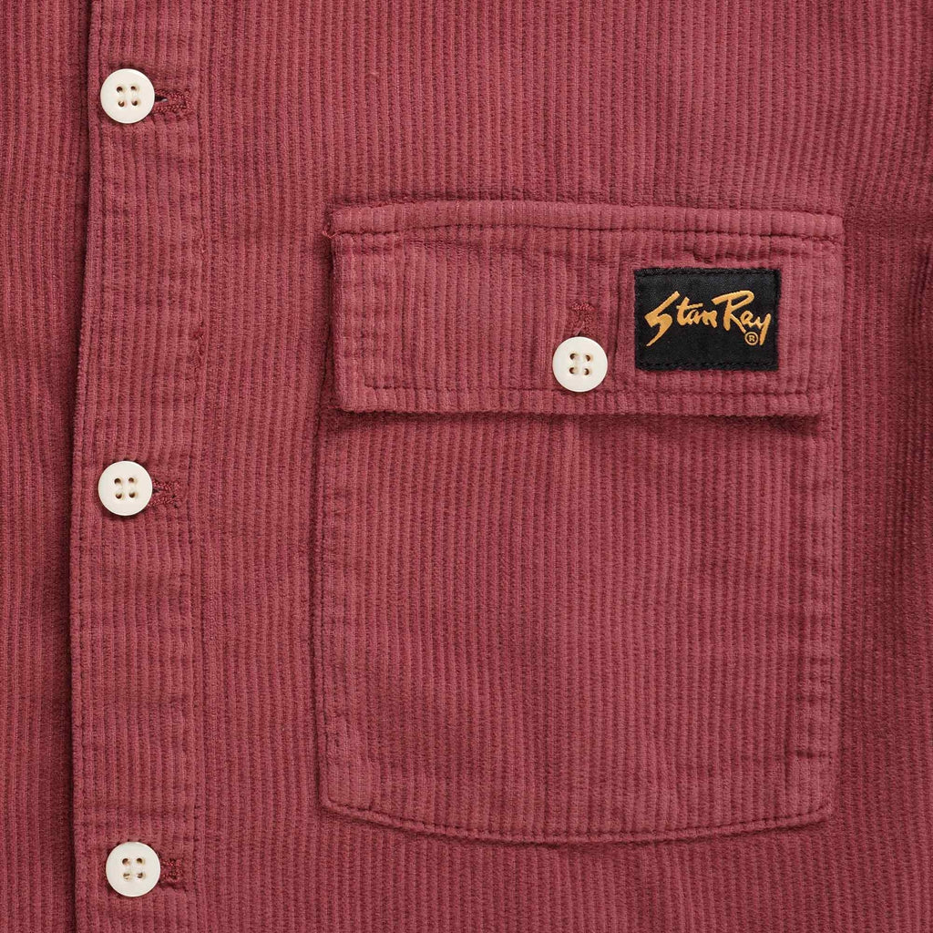 Stan Ray CPO Shirt - Cranberry Corduroy
