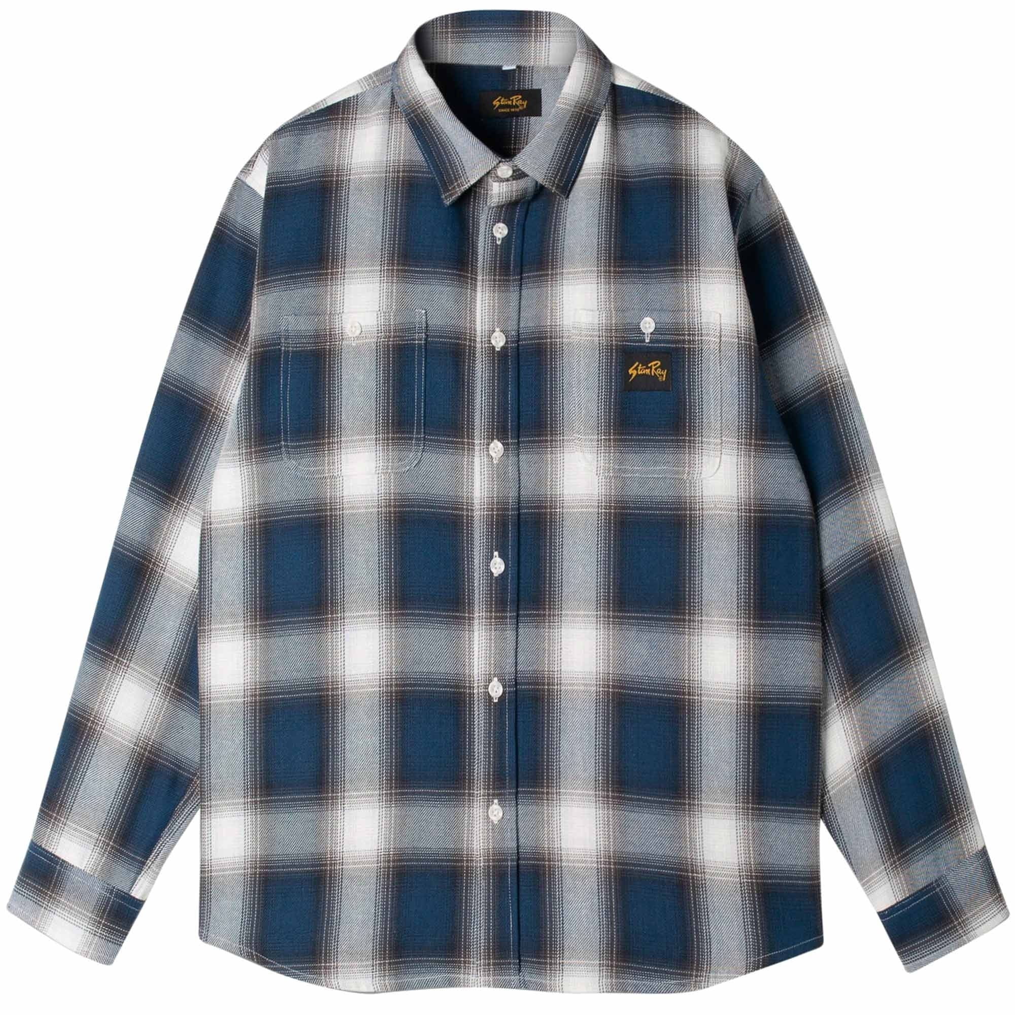 Stan Ray Flannel Shirt - Navy Check