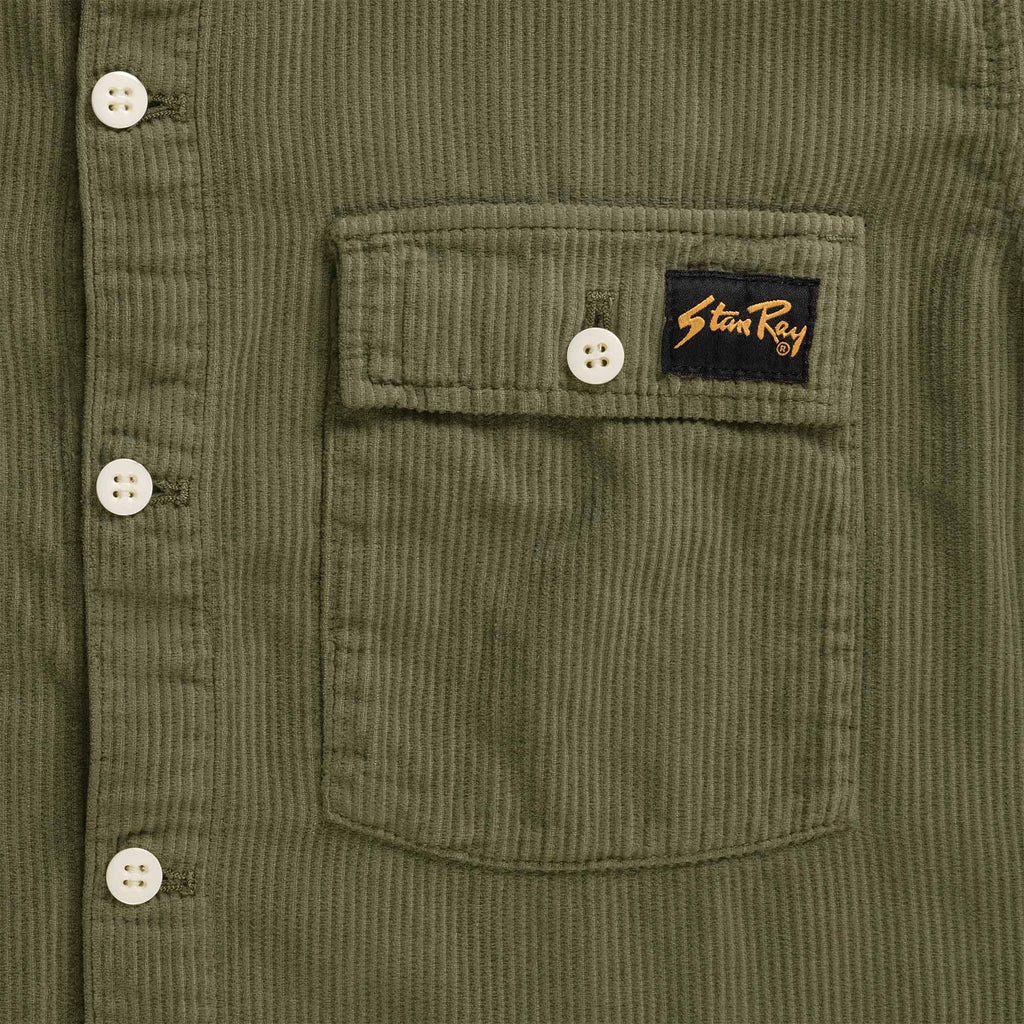 Stan Ray CPO Shirt - Olive Corduroy