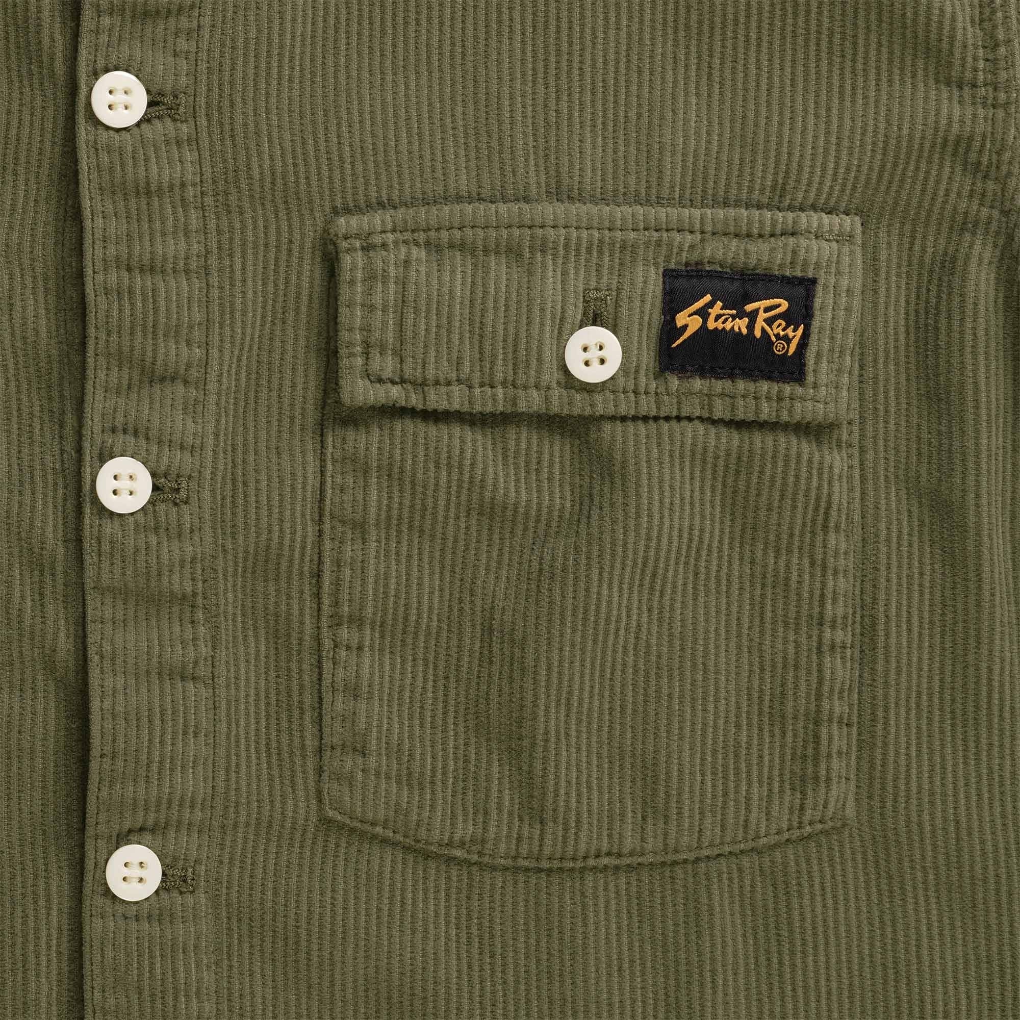 Stan Ray CPO Shirt - Olive Corduroy