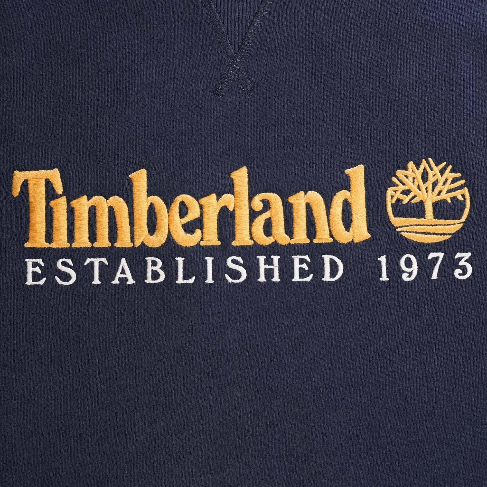 Timberland Logo Sweatshirt - Navy