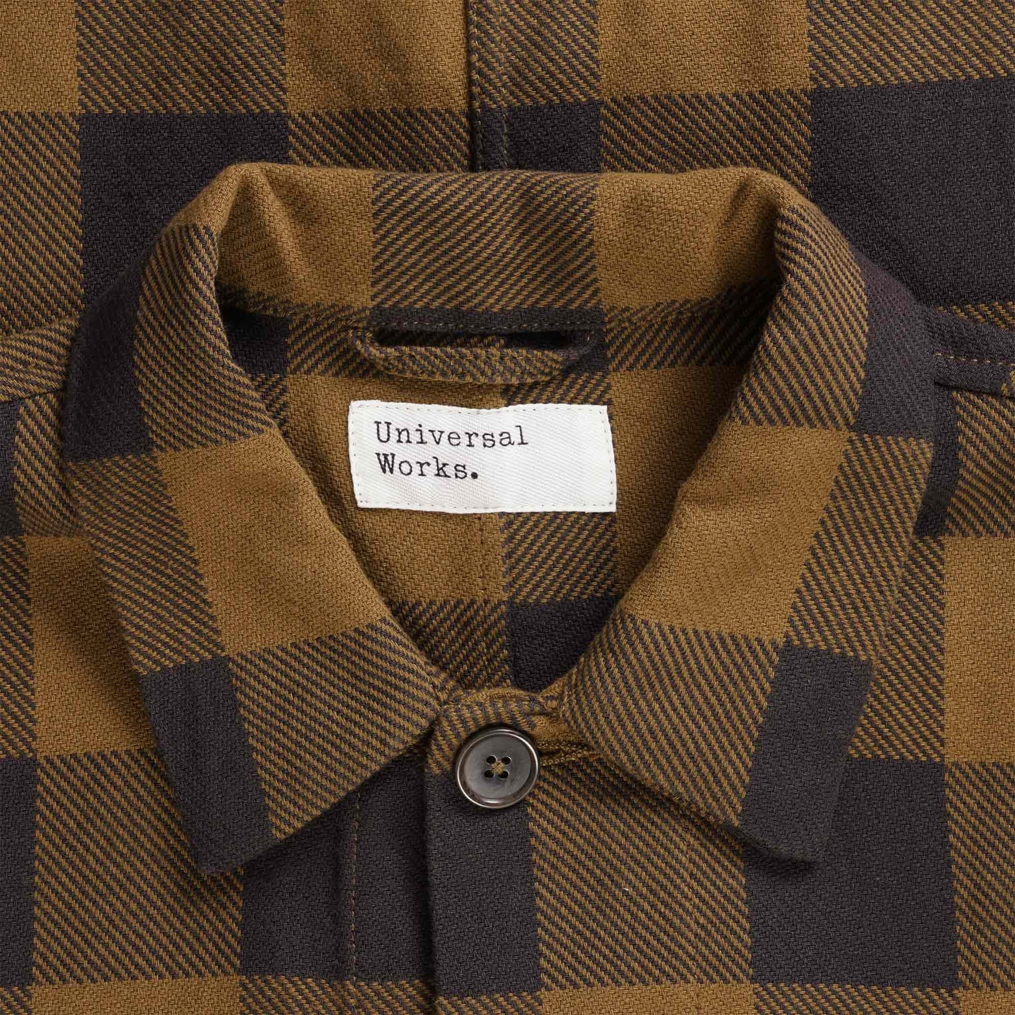 Universal Works Travail Overshirt - Brown