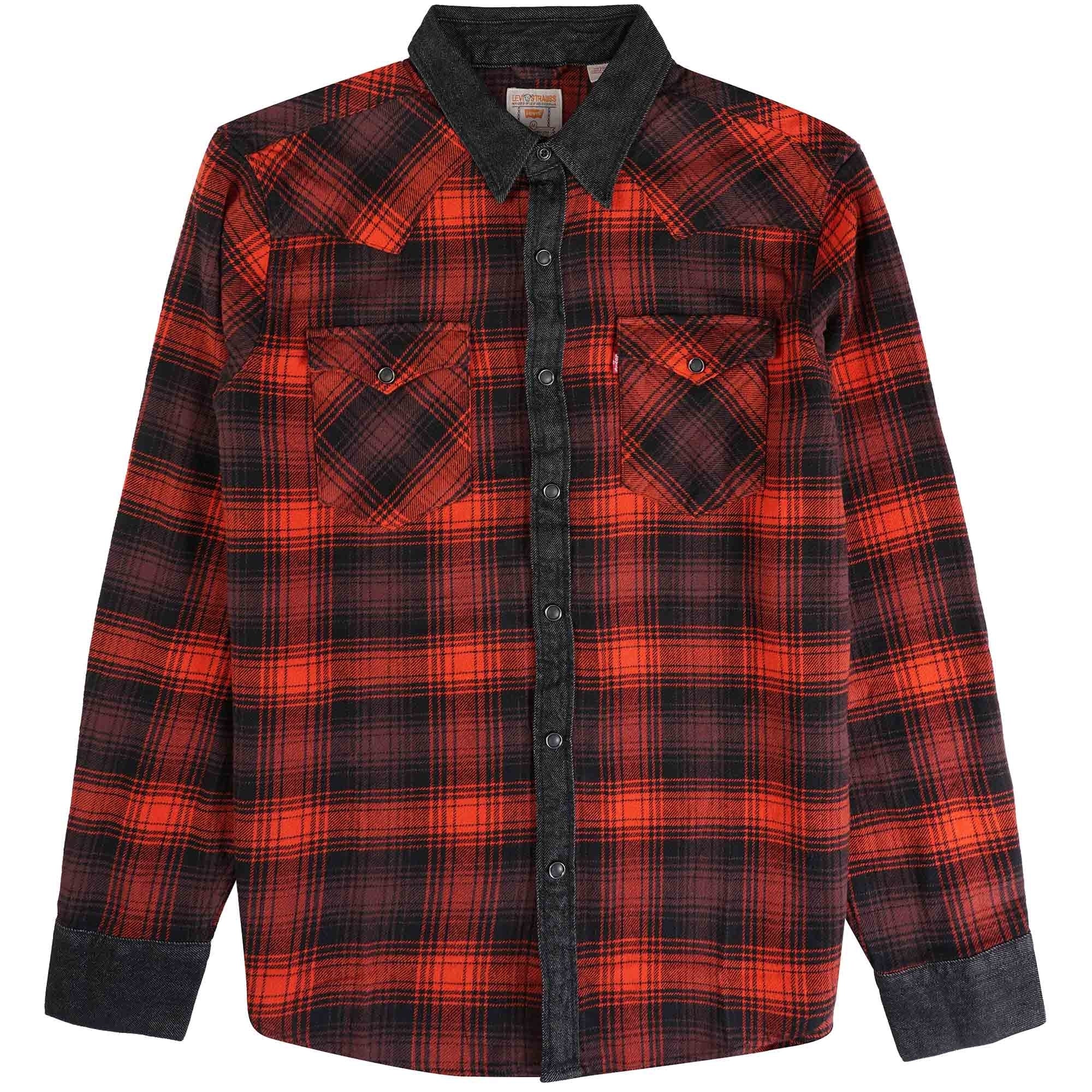 Levi's® Barstow Western Standard Shirt - Stanley Red