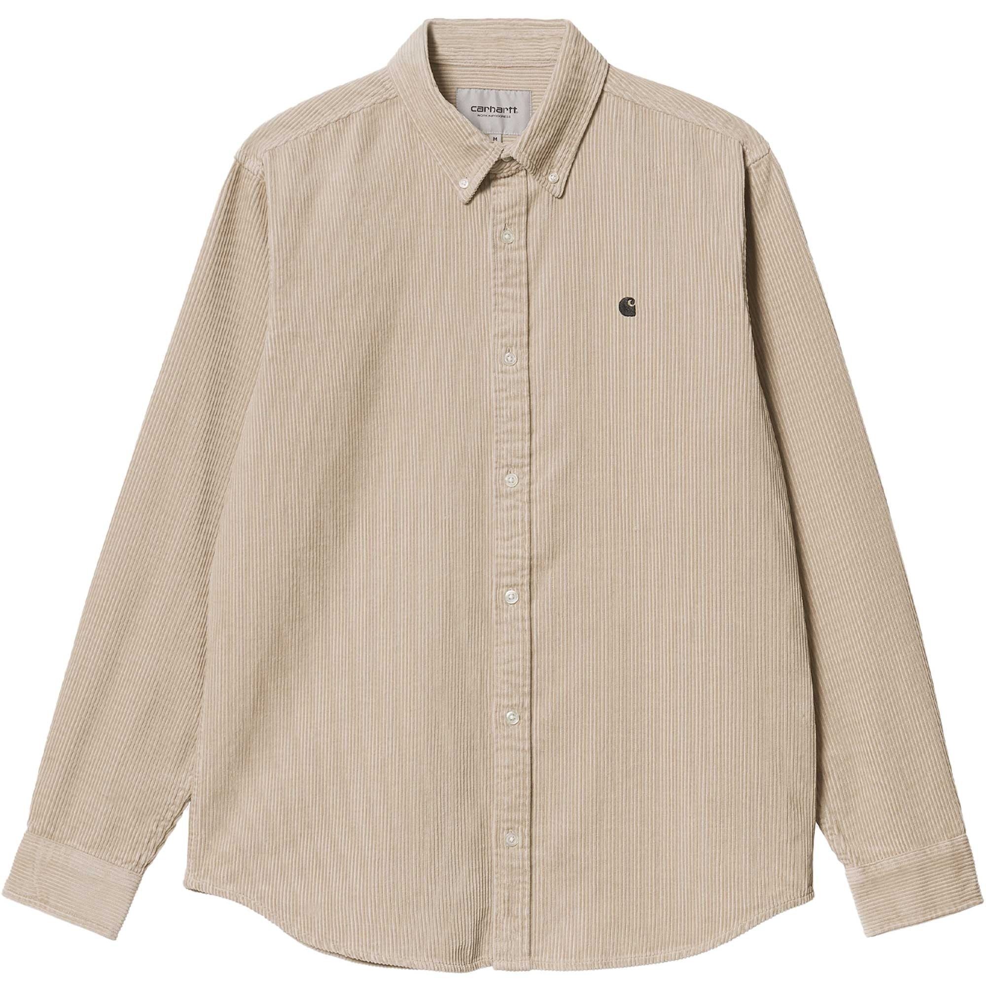 Carhartt WIP Long Sleeve Madison Cord Shirt - Wall