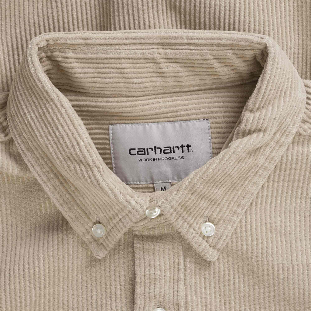 Carhartt WIP Long Sleeve Madison Cord Shirt - Wall