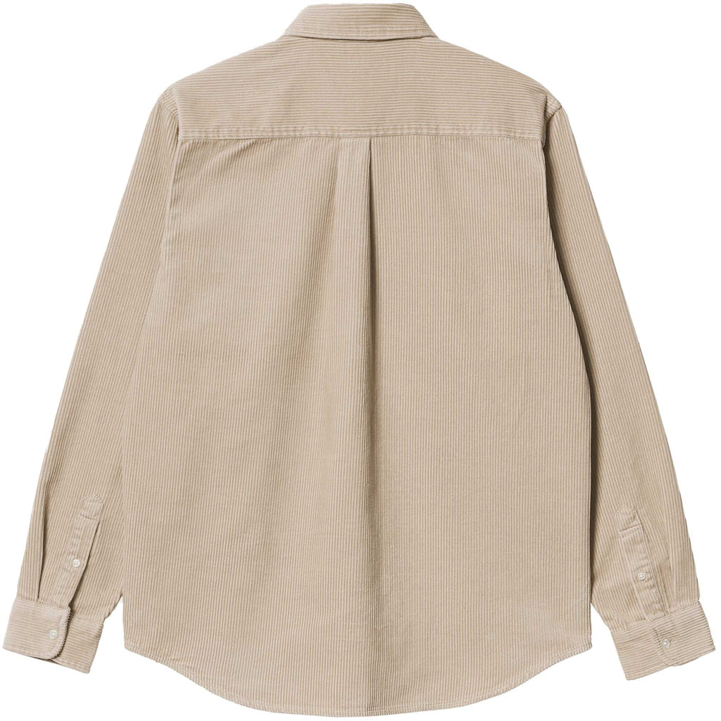 Carhartt WIP Long Sleeve Madison Cord Shirt - Wall