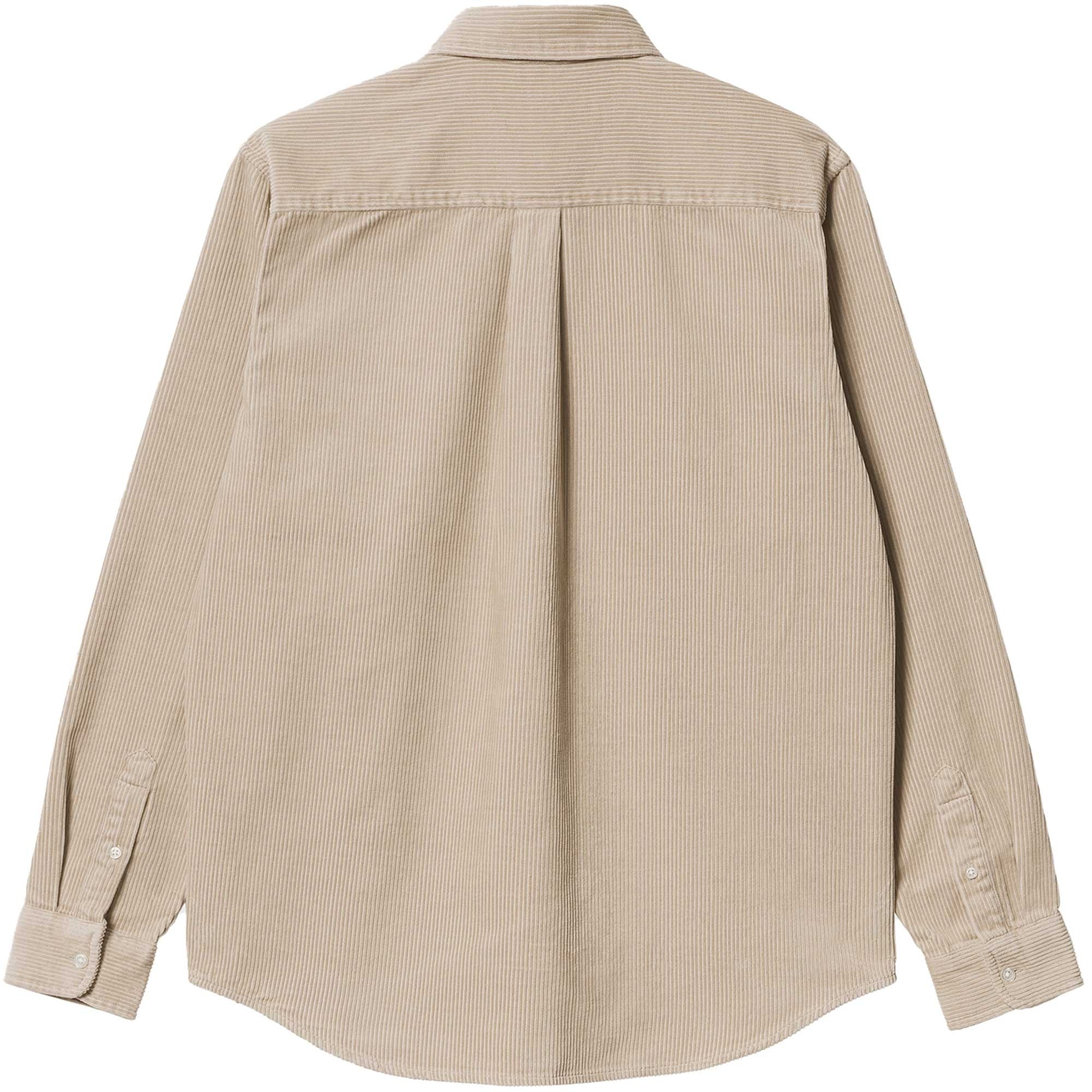 Carhartt WIP Long Sleeve Madison Cord Shirt - Wall