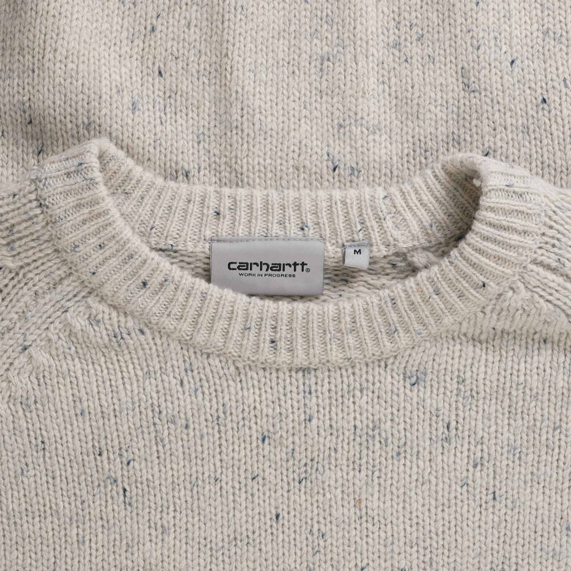 Carhartt WIP Anglistic Sweater - Salt