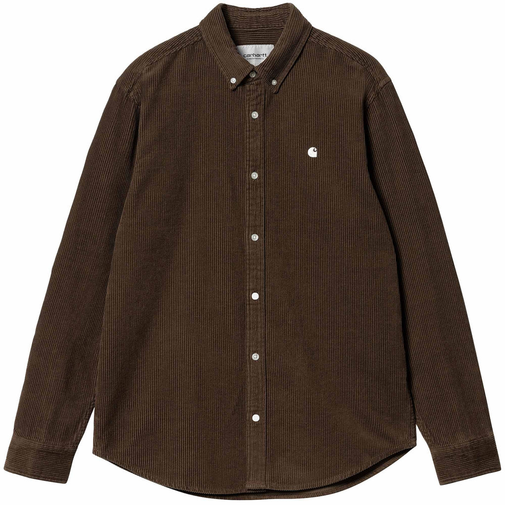 Carhartt WIP Long Sleeve Madison Cord Shirt - Buckeye