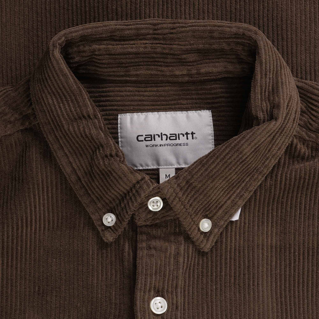 Carhartt WIP Long Sleeve Madison Cord Shirt - Buckeye
