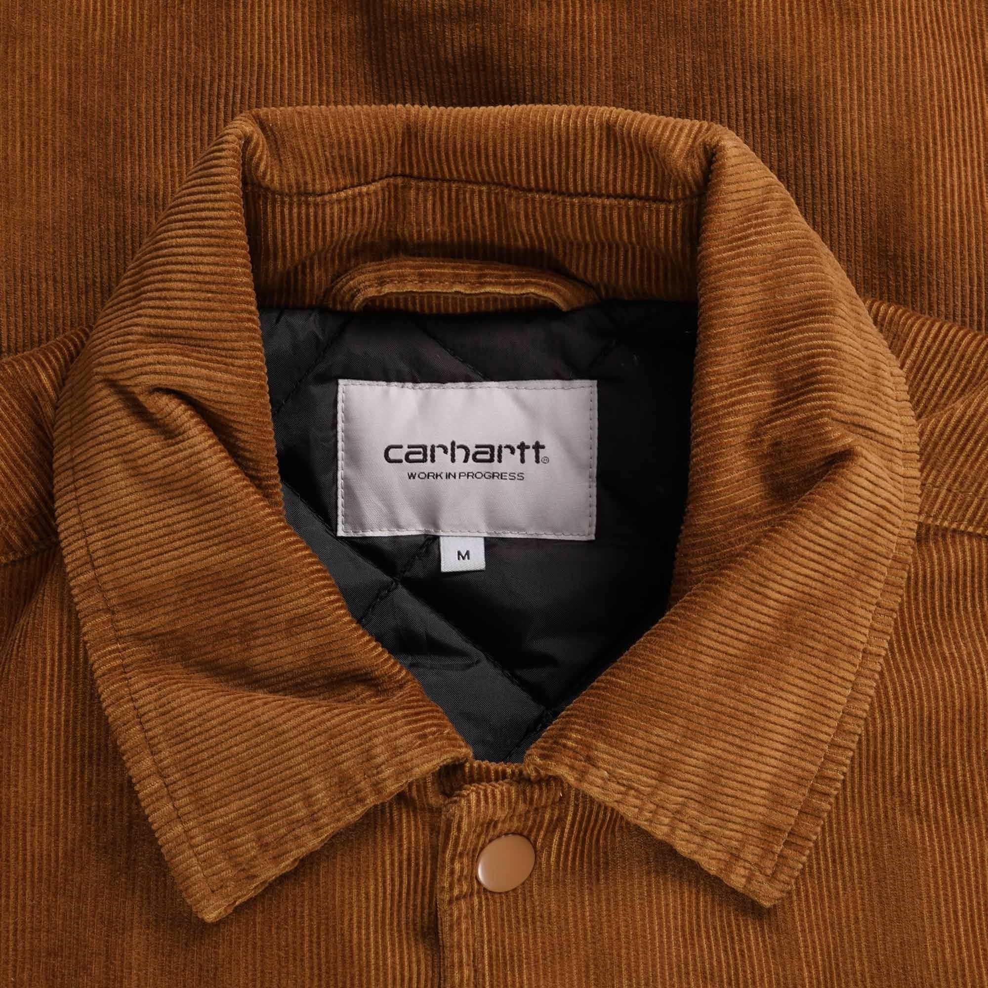Carhartt WIP Rugged Letterman Jacket - Deep Brown – Stuarts London
