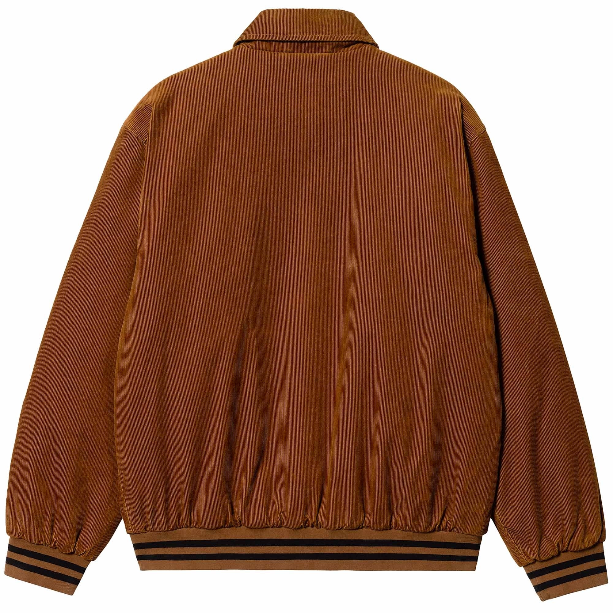 Carhartt WIP Rugged Letterman Jacket - Deep Brown – Stuarts London