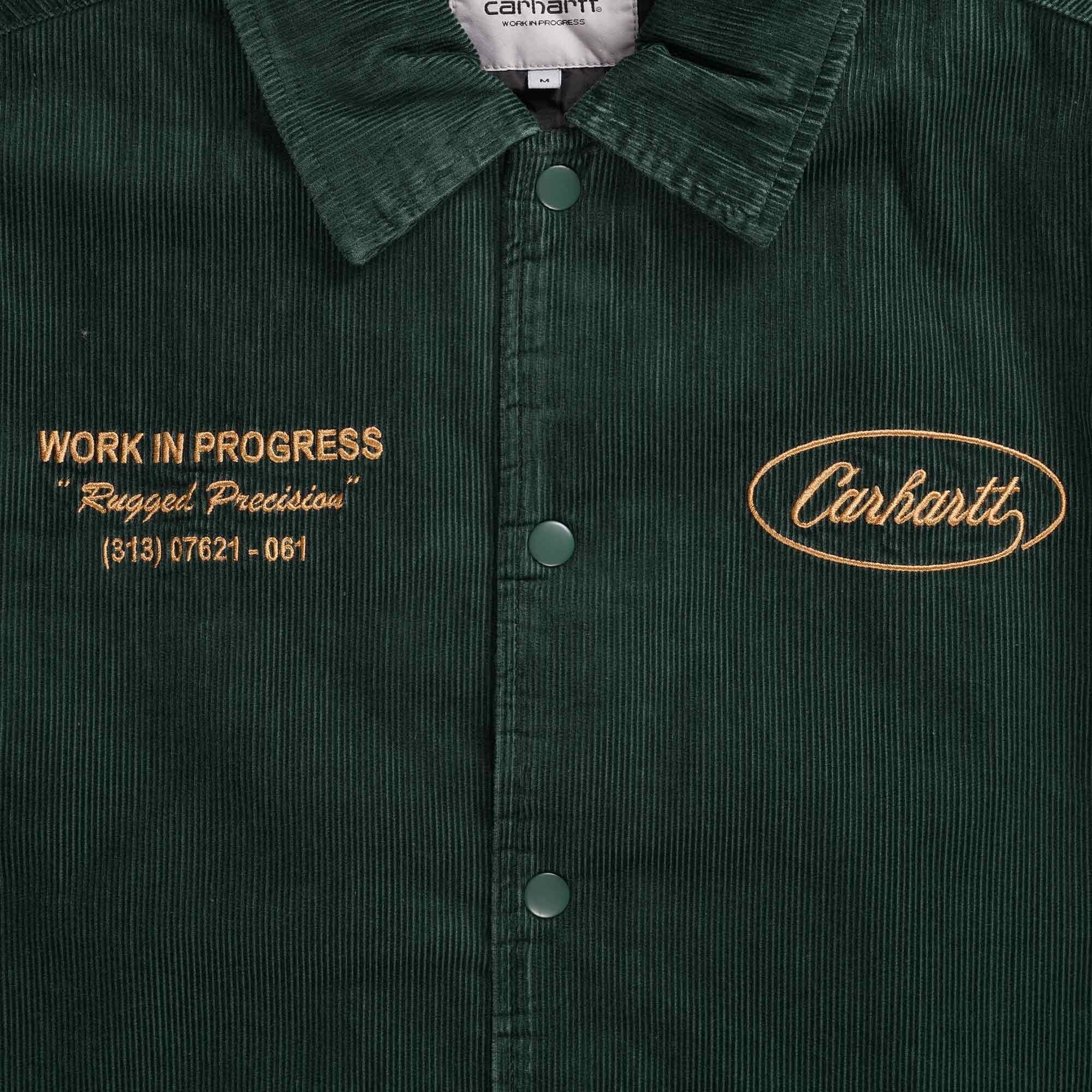 Carhartt WIP Rugged Letterman Jacket - Green – Stuarts London
