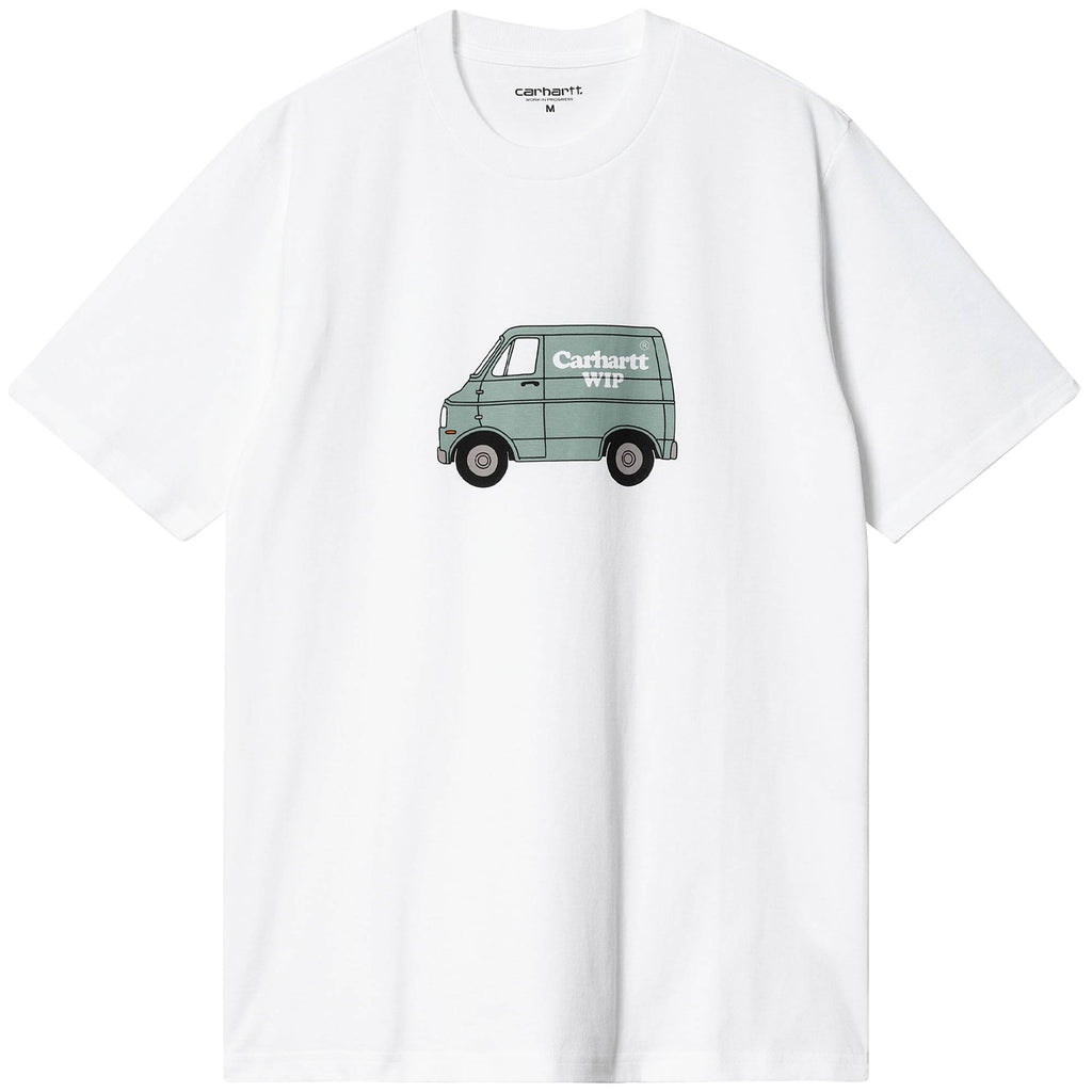 Carhartt WIP Short Sleeve Mystery Machine T-Shirt - White