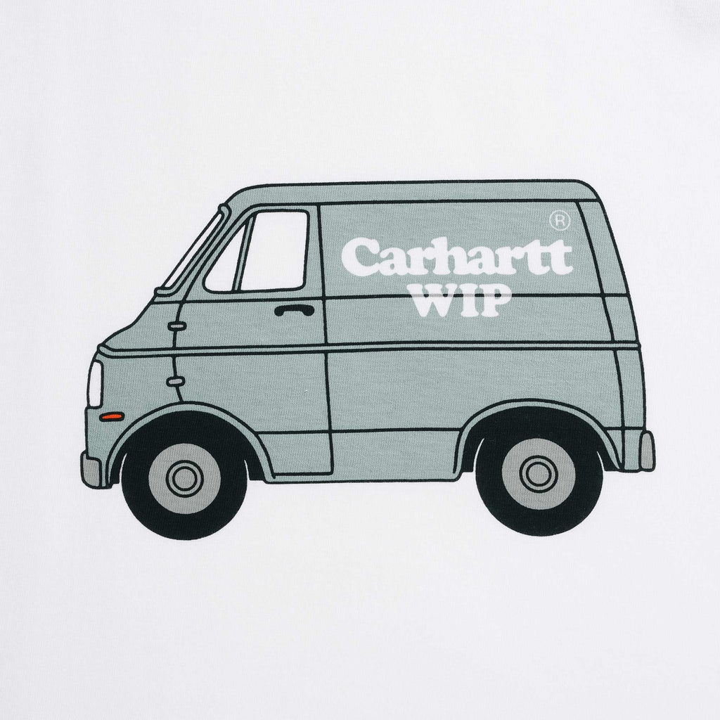 Carhartt WIP Short Sleeve Mystery Machine T-Shirt - White