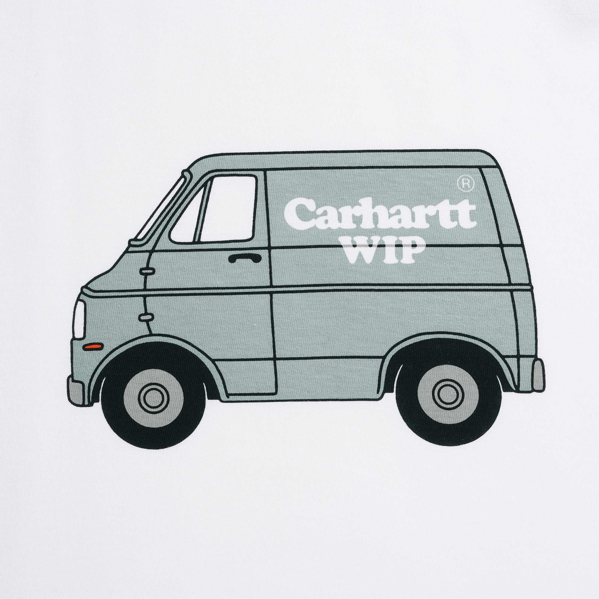Carhartt WIP Short Sleeve Mystery Machine T-Shirt - White