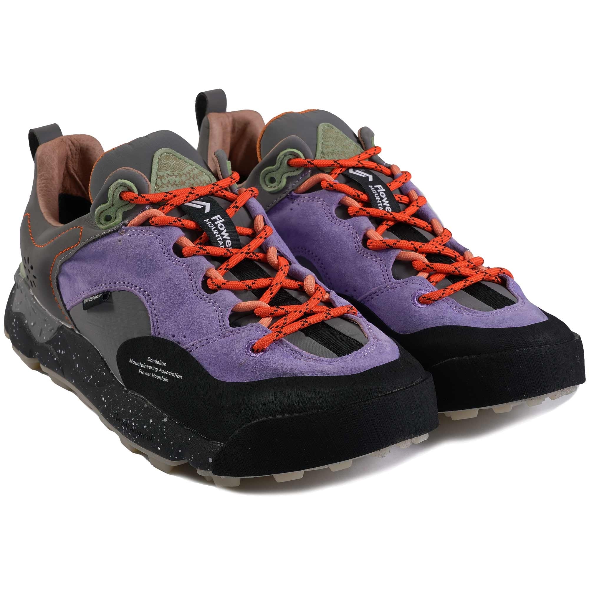 Flower Mountain X Kish Kash Back Country - Violet and Grey