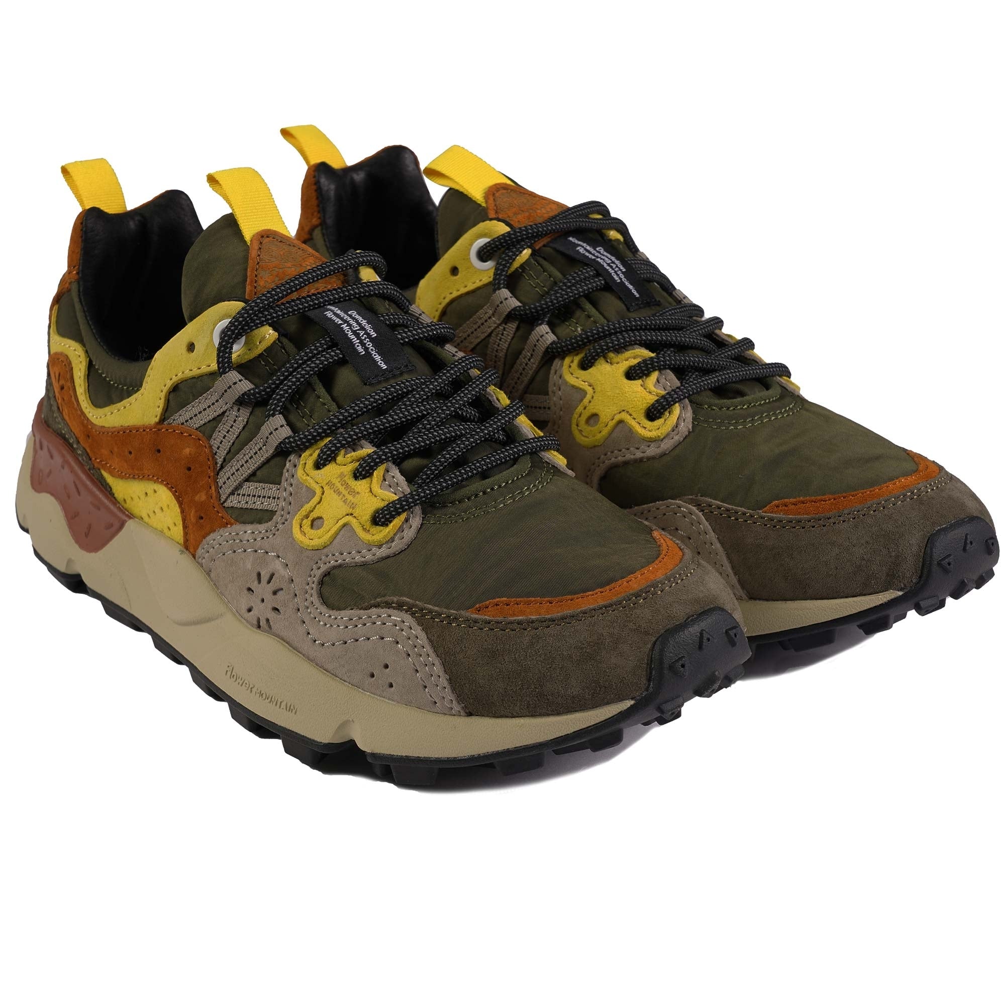 Flower Mountain Yamano 3 - Grey and Yellow