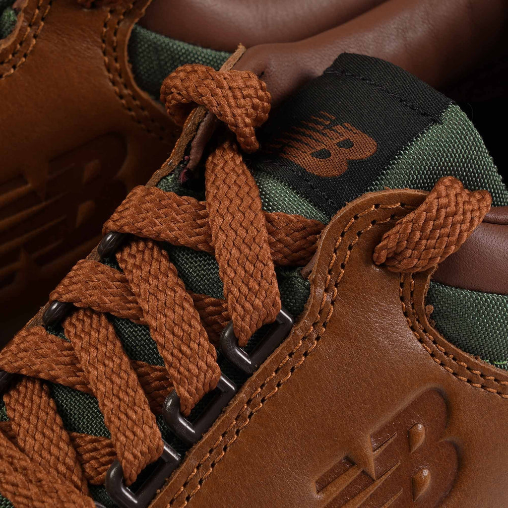 New Balance Rainier Low Leather - Brown and Green