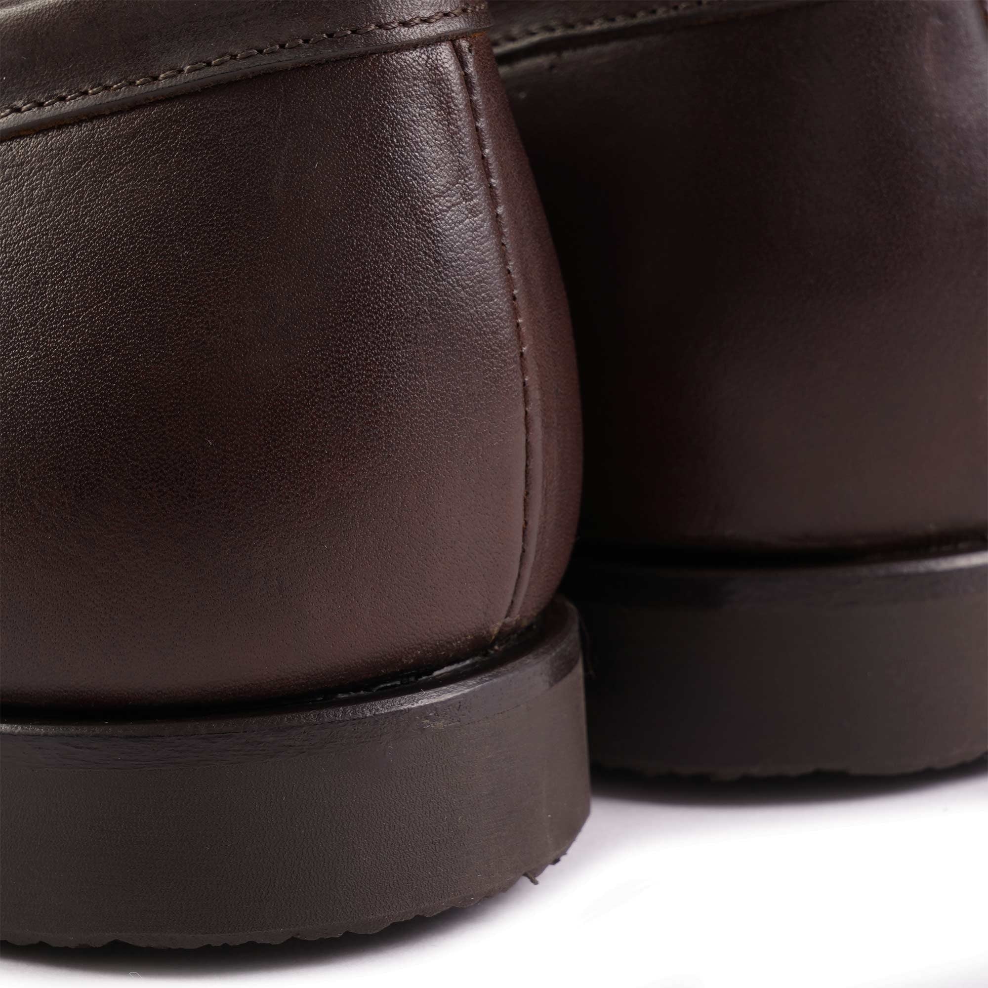 Harry's Beck G Pull Up Calf Loafers - Ebony