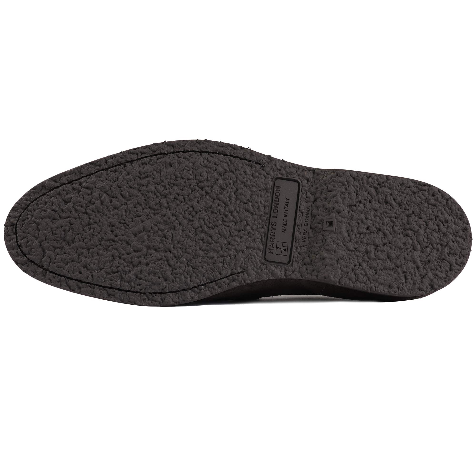 Harry's Beck G Suede Crepe Rubber Loafers - Espresso