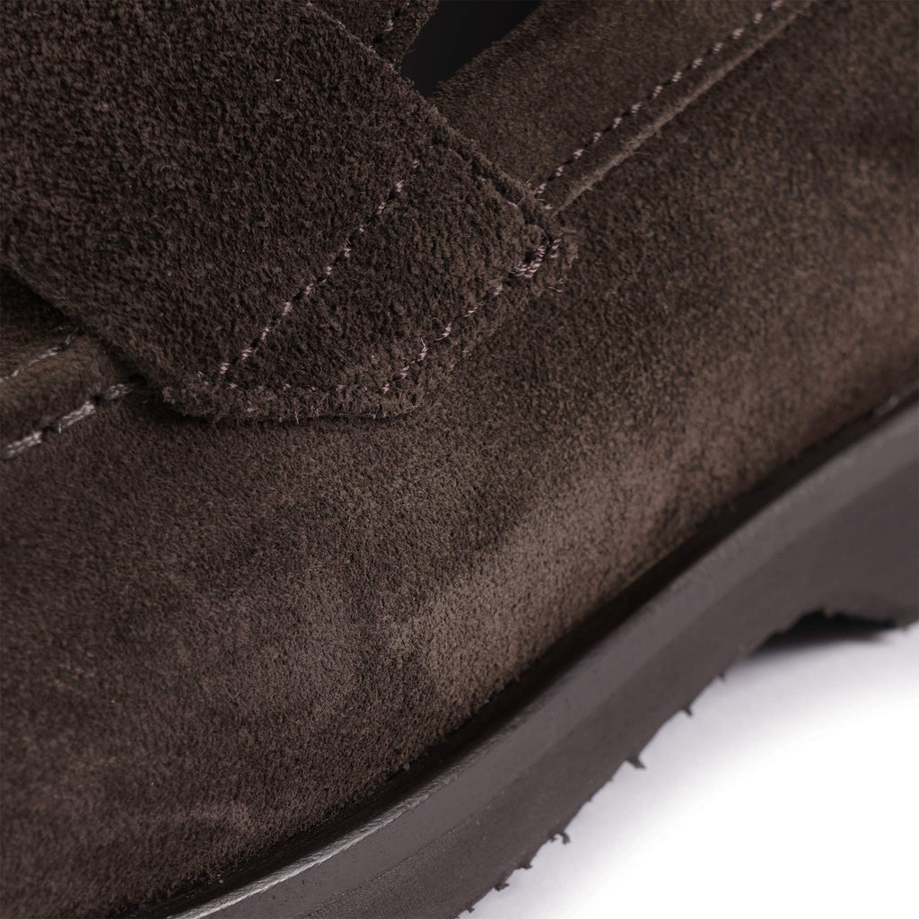 Harry's Beck G Suede Crepe Rubber Loafers - Espresso