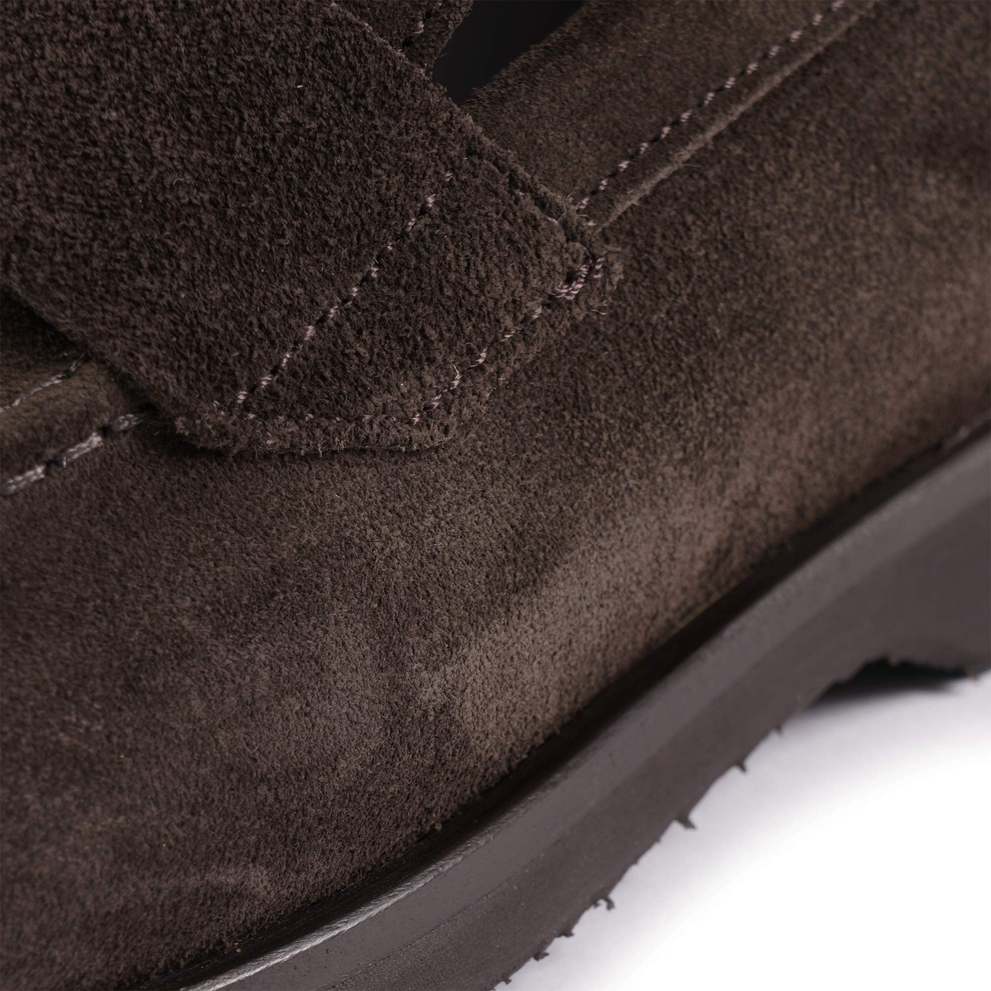 Harry's Beck G Suede Crepe Rubber Loafers - Espresso