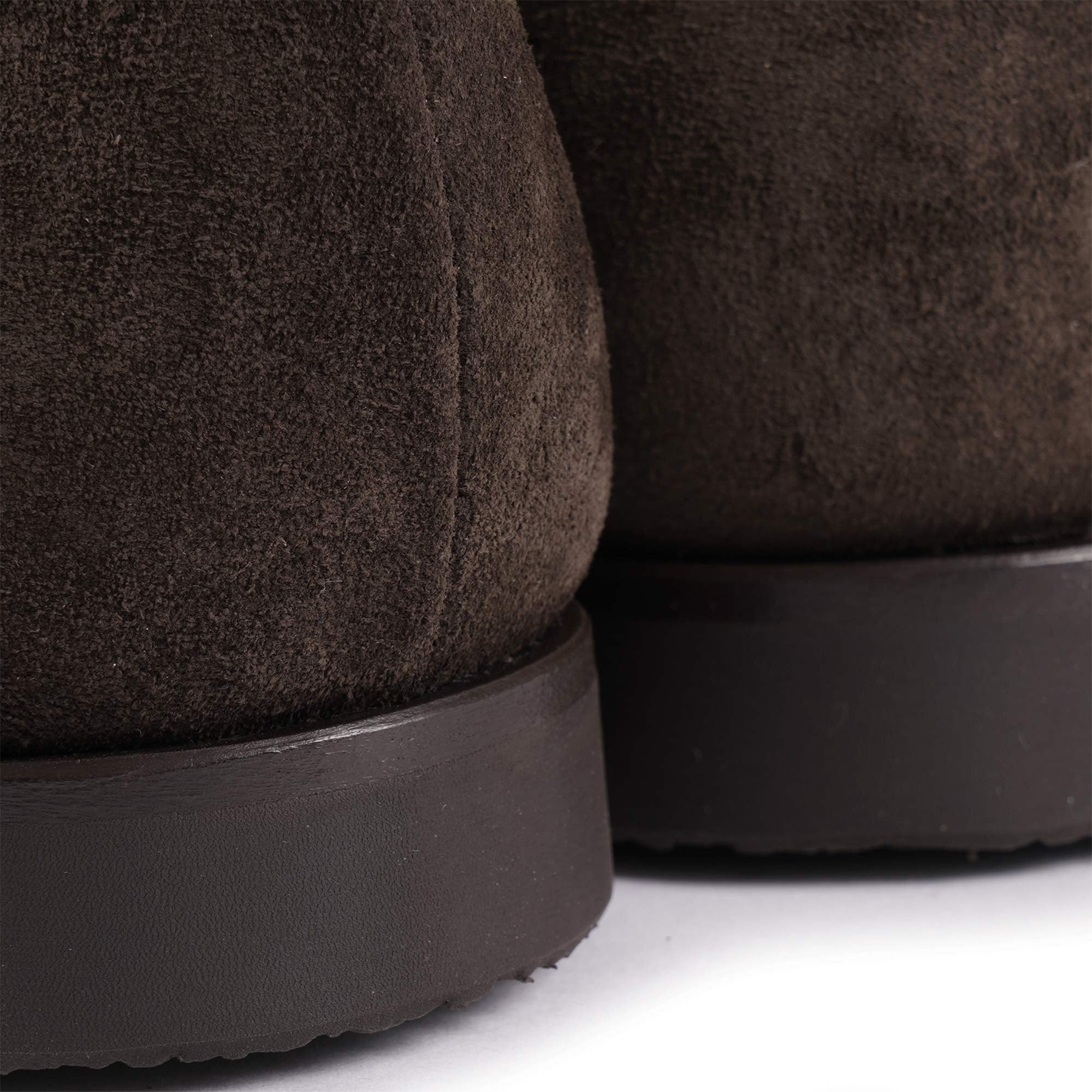 Harry's Beck G Suede Crepe Rubber Loafers - Espresso