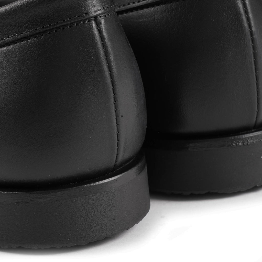 Harry's Beck G Pull Up Calf Loafers - Black