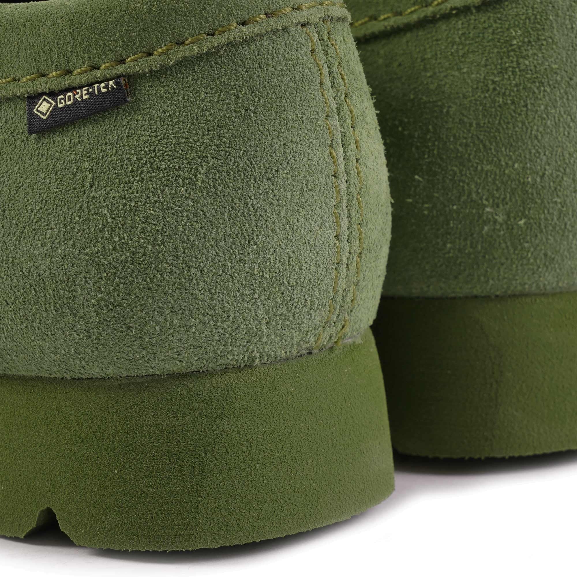Clarks Originals Wallabee GTX - Loden Green – Stuarts London
