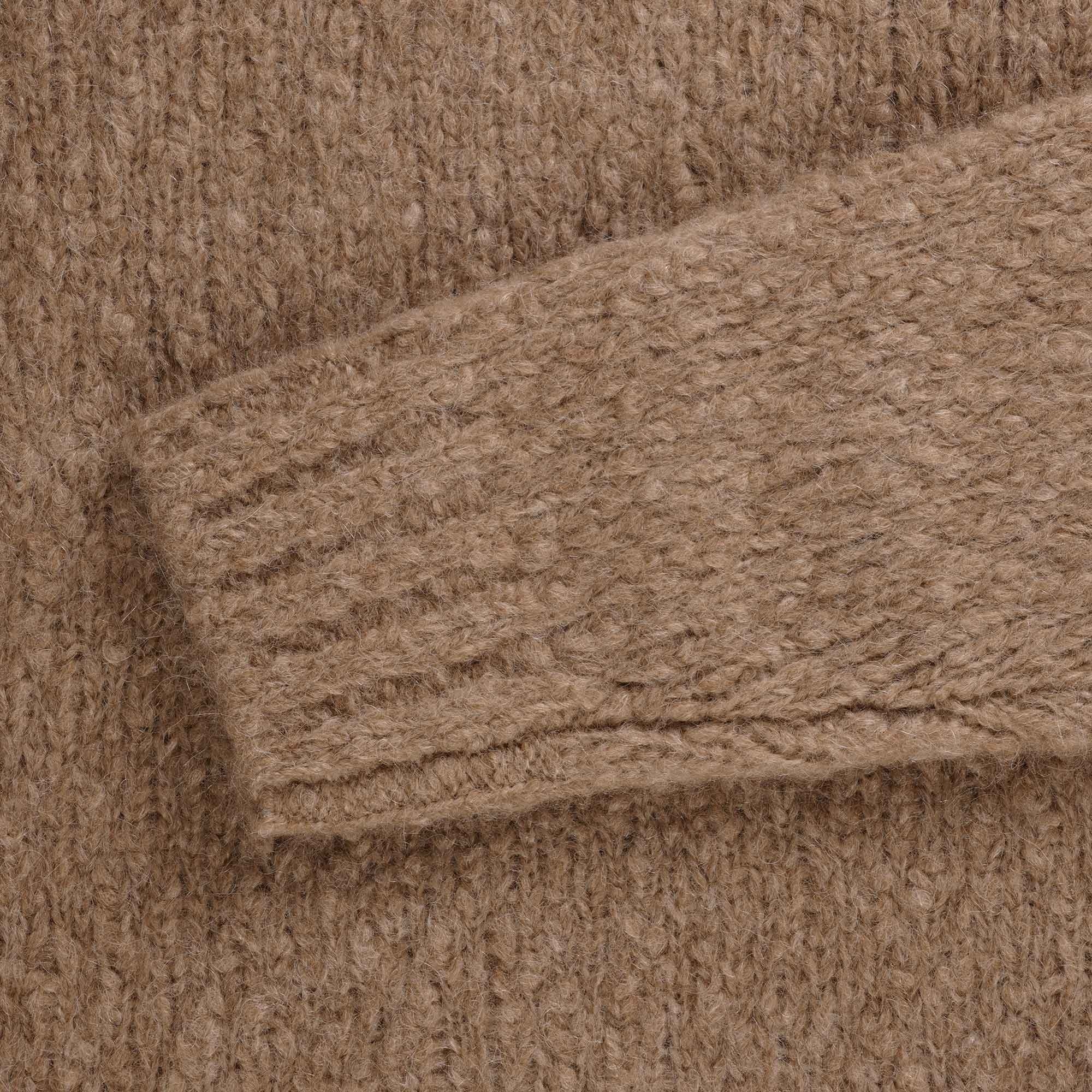 Norse Projects Rasmus Flame Alpaca Sweater - Camel
