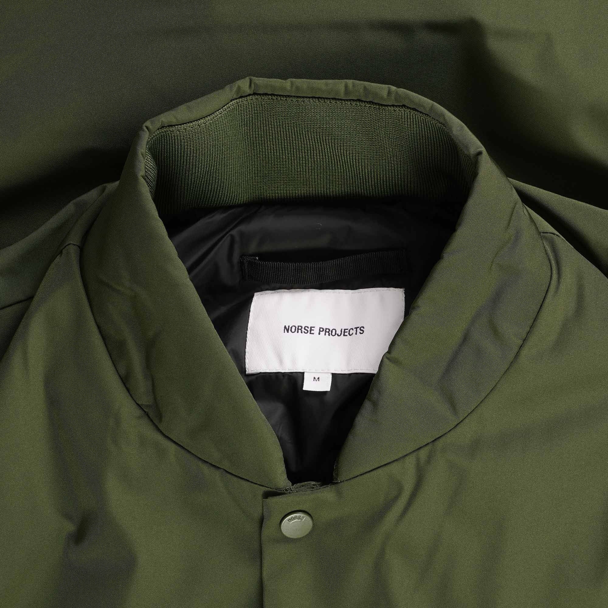 Ryan Military Bomber Jacket - Army Green