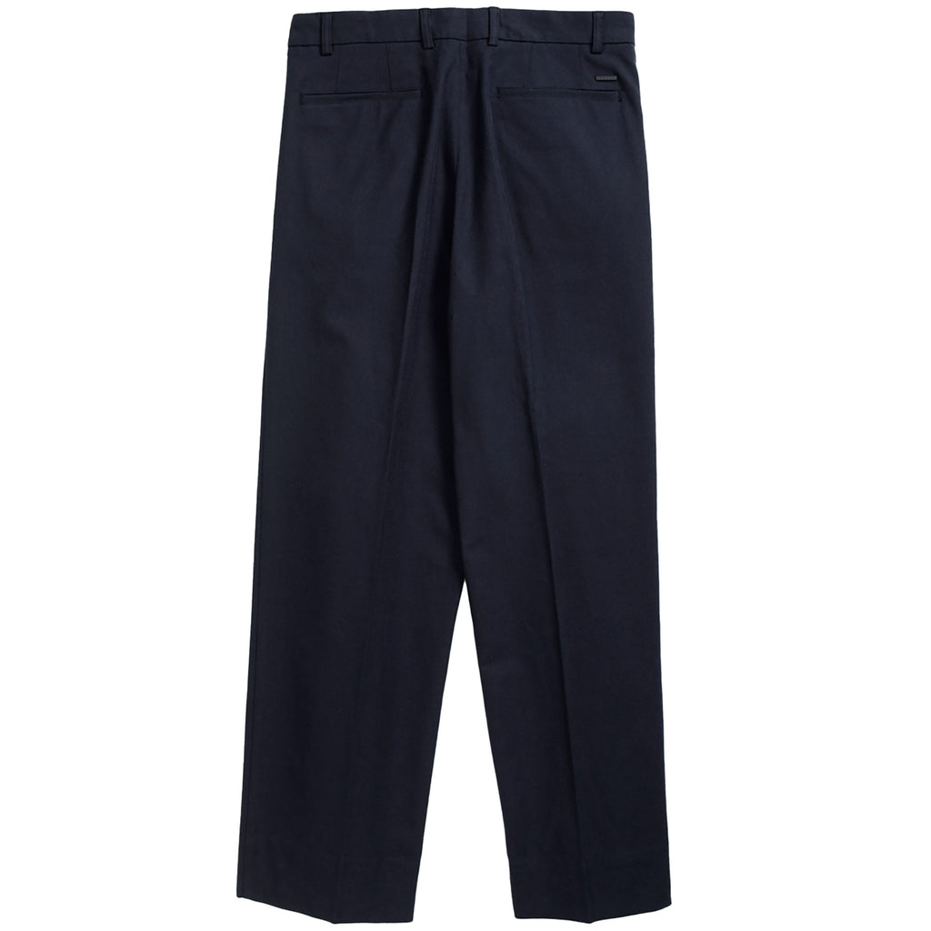 Norse Projects Benn Relaxed Pleated Trousers - Dark Navy