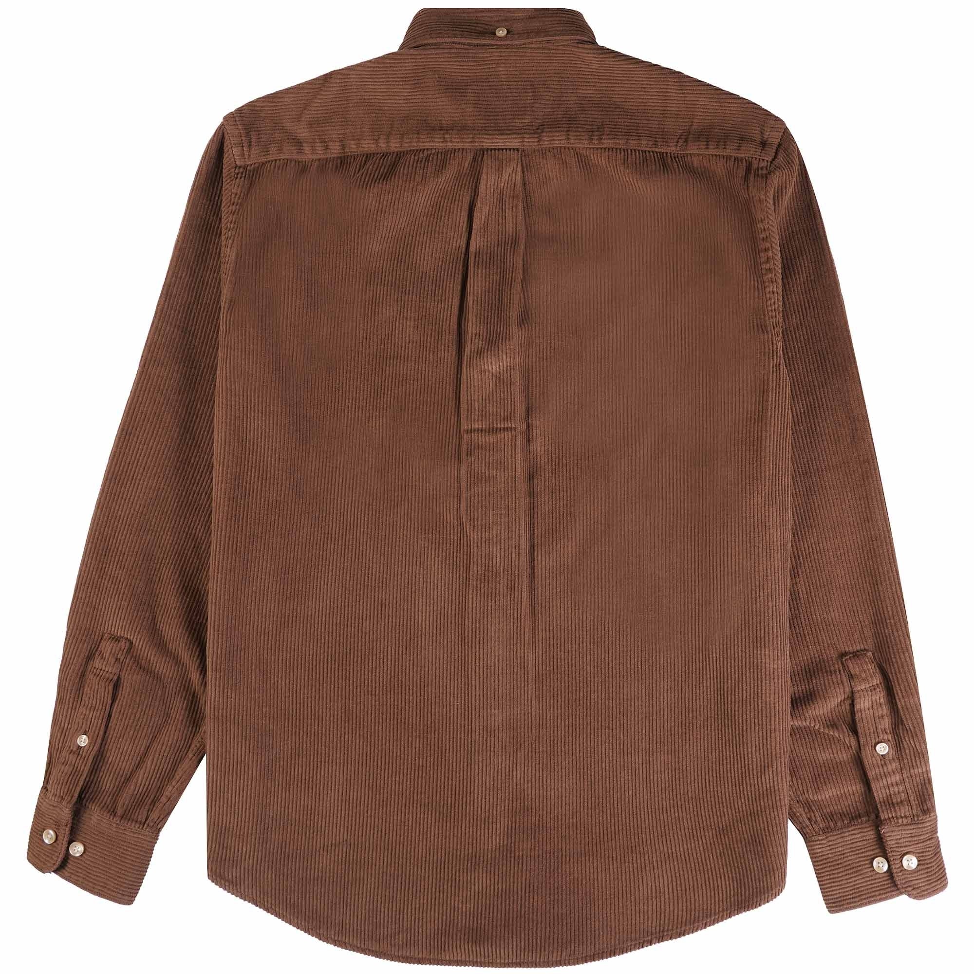 Portuguese Flannel Lobo Corduroy Shirt - Brown